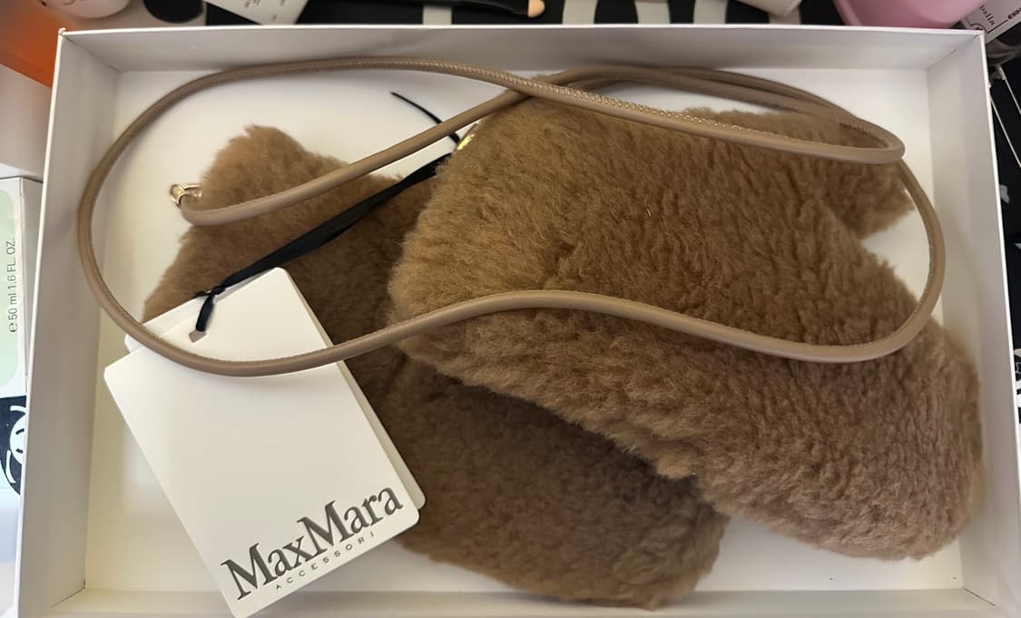 막스마라 테디베어 장갑카멜 정품 상품이미지5