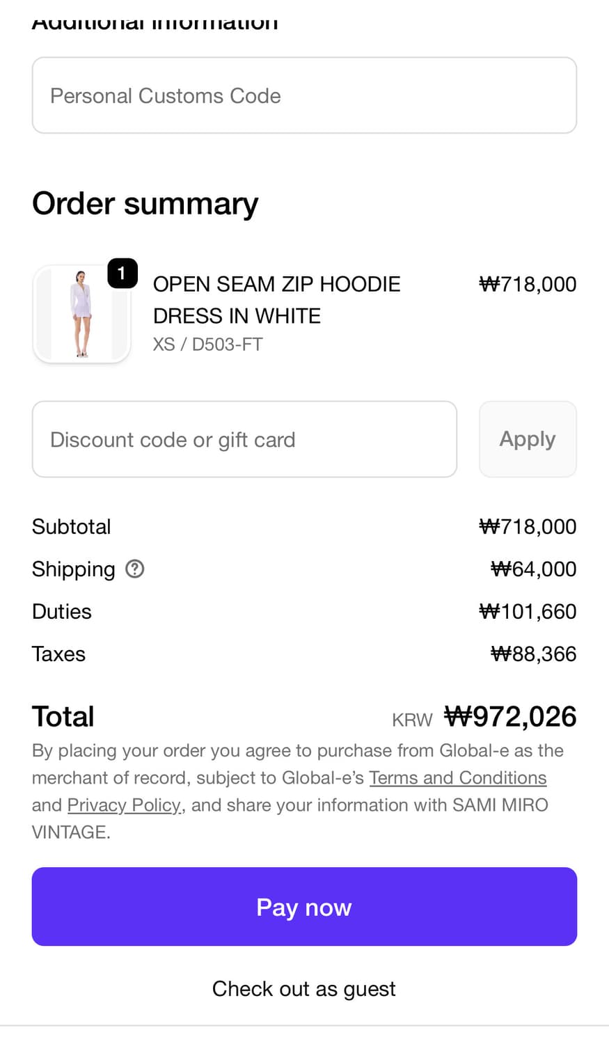 Sami miro vintage 정가97만원 상품이미지5