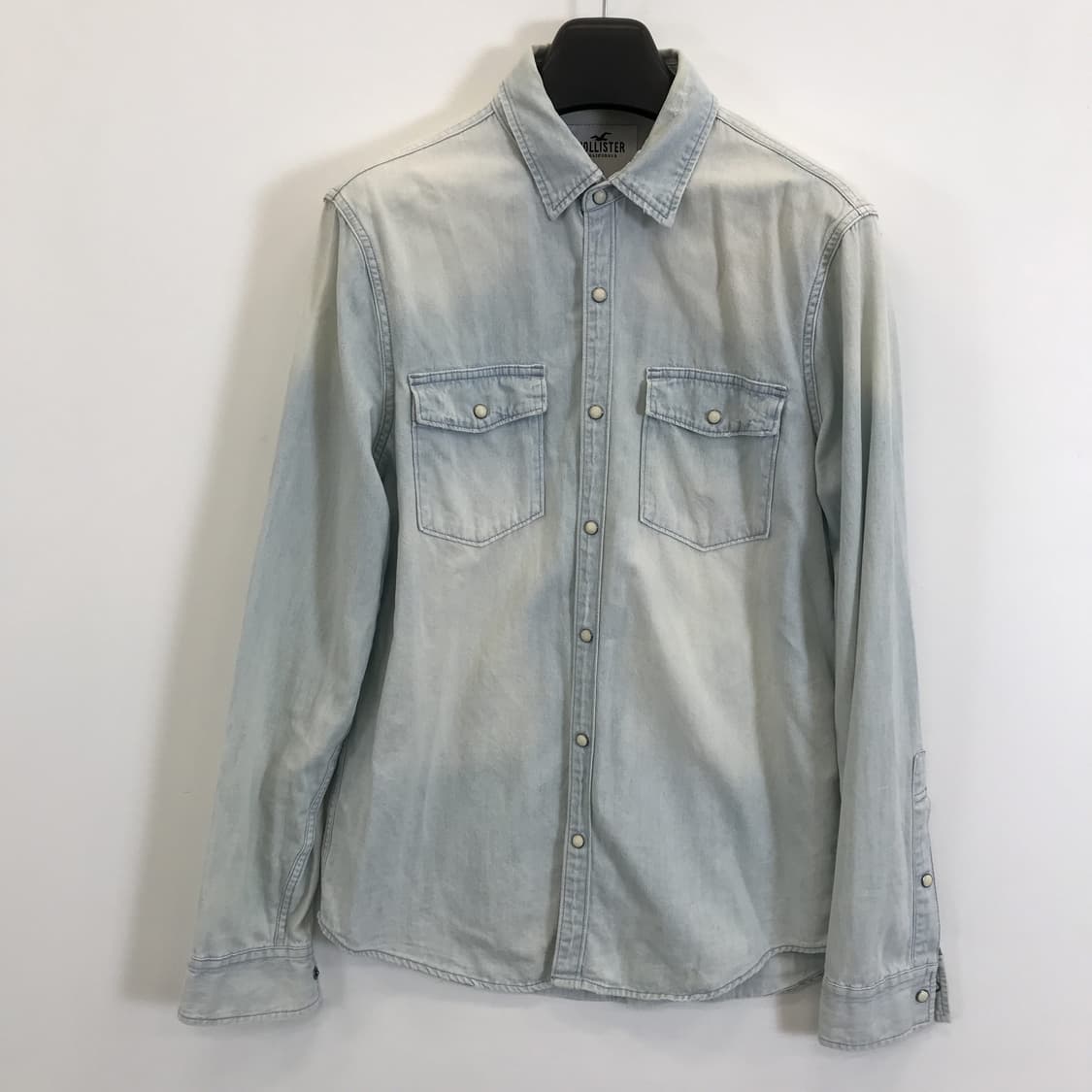 홀리스터 워시드 데님셔츠 [M] 상품이미지1