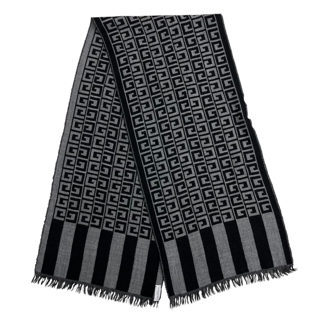 지방시 멀티 패턴 그레이 머플러 상품이미지3