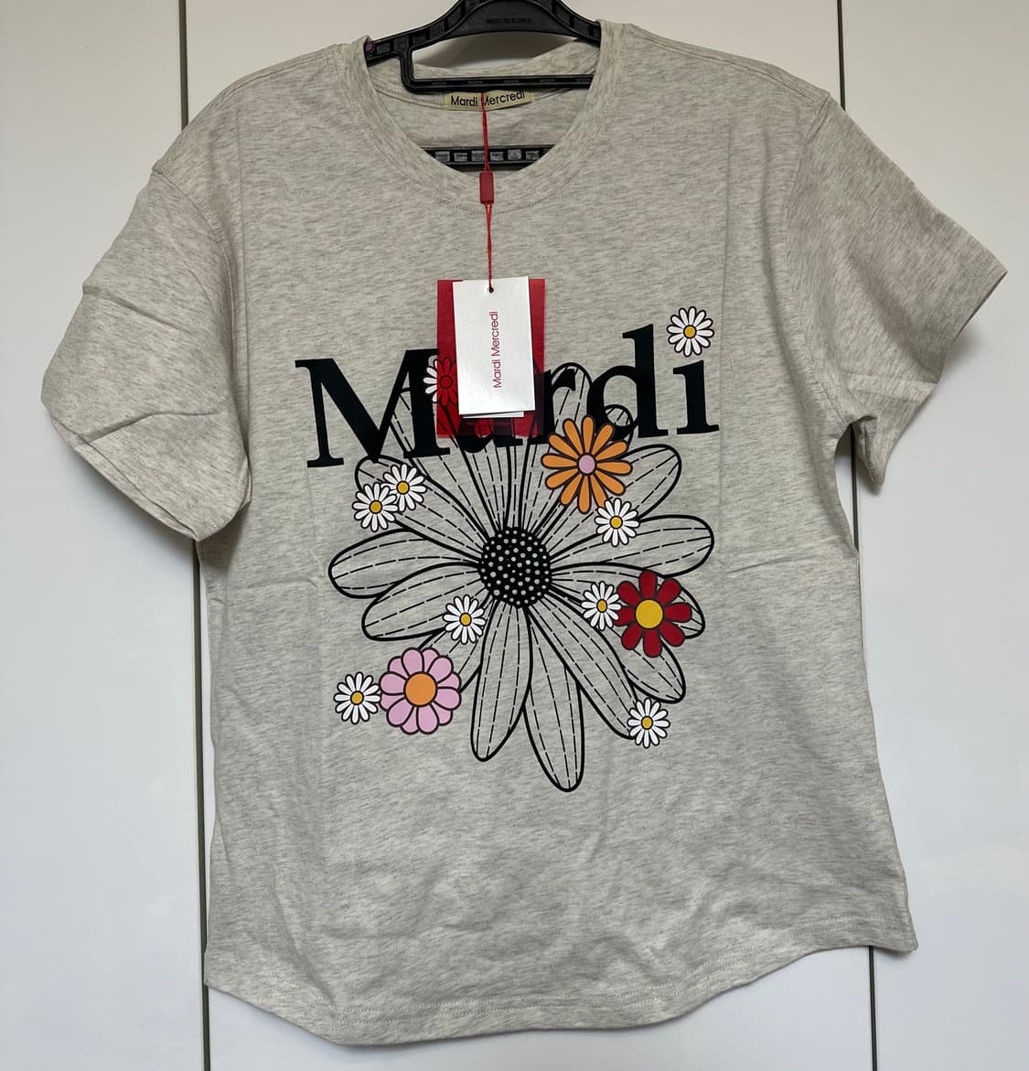 마르디 메크르디 플라워 반팔 티셔츠 상품이미지3