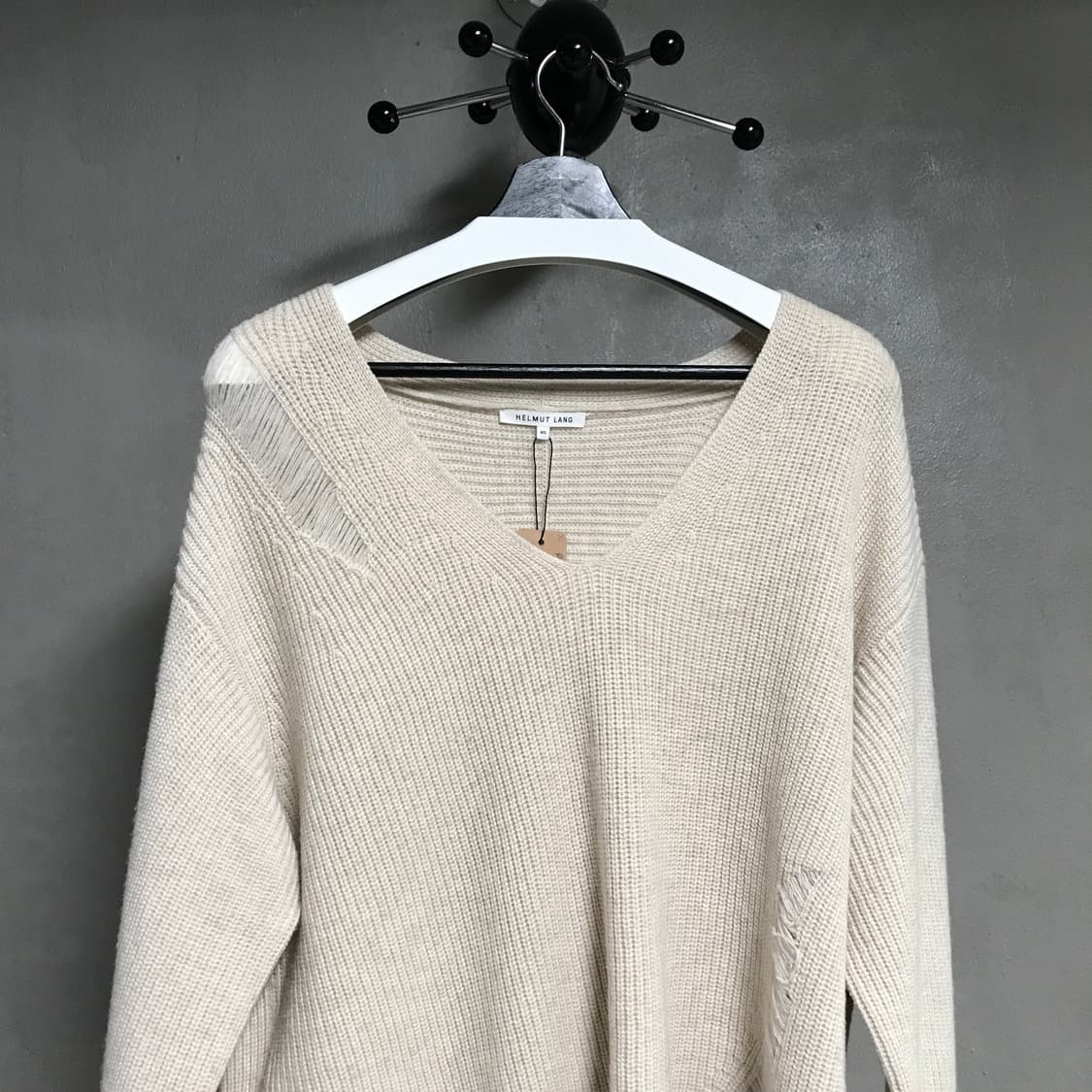 헬무트랭 브이넥 니트 XS(W) 상품이미지2