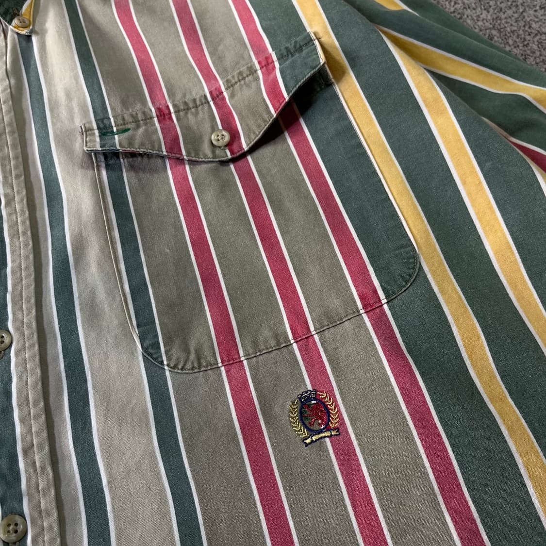 타미 힐피거 올드스쿨 스트라이프 오버셔츠 상품이미지2