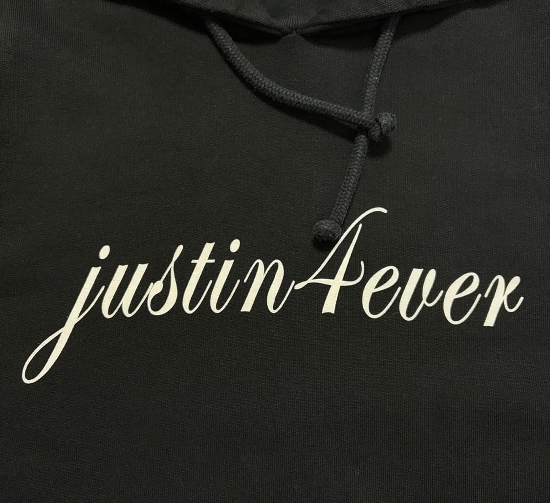 베트멍 17AW 저스틴포에버 레이어드 후드티 상품이미지6