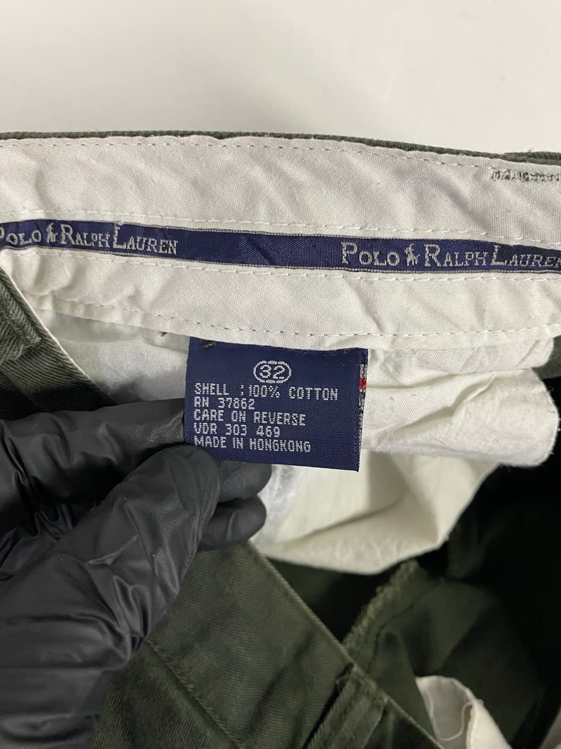 폴로 랄프로렌 카키 코튼 치노 팬츠 32 <508> 상품이미지6