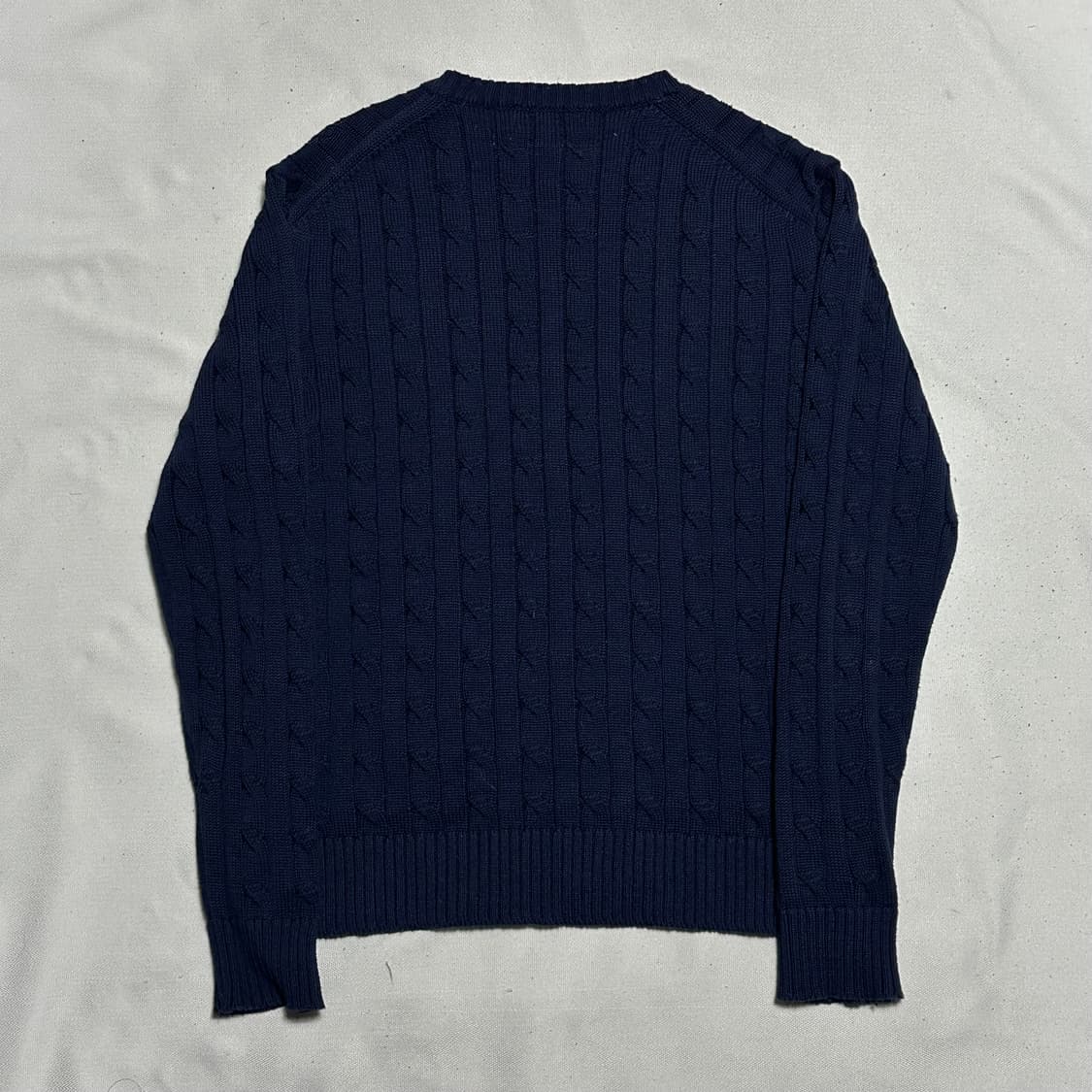 L 폴로랄프로렌 네이비 케이블 니트 상품이미지3