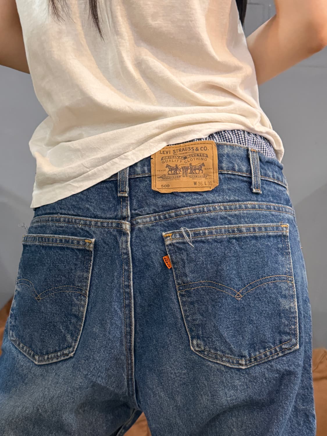 80‘s MADE IN USA 🇺🇸 리바이스 509 스트레이트 상품이미지6