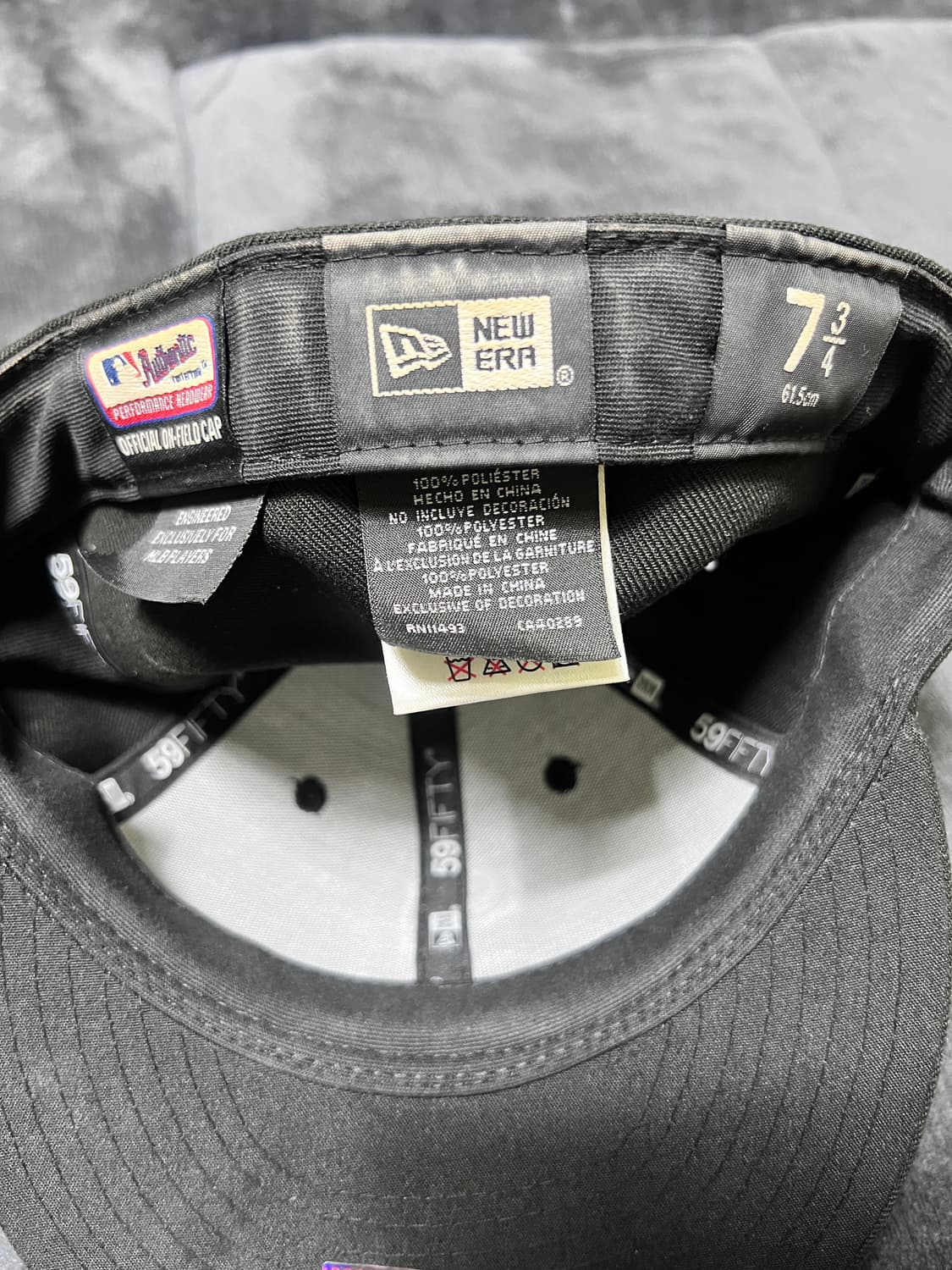 뉴에라 59 fifty MLB 어센틱 시카고 화이트 상품이미지3