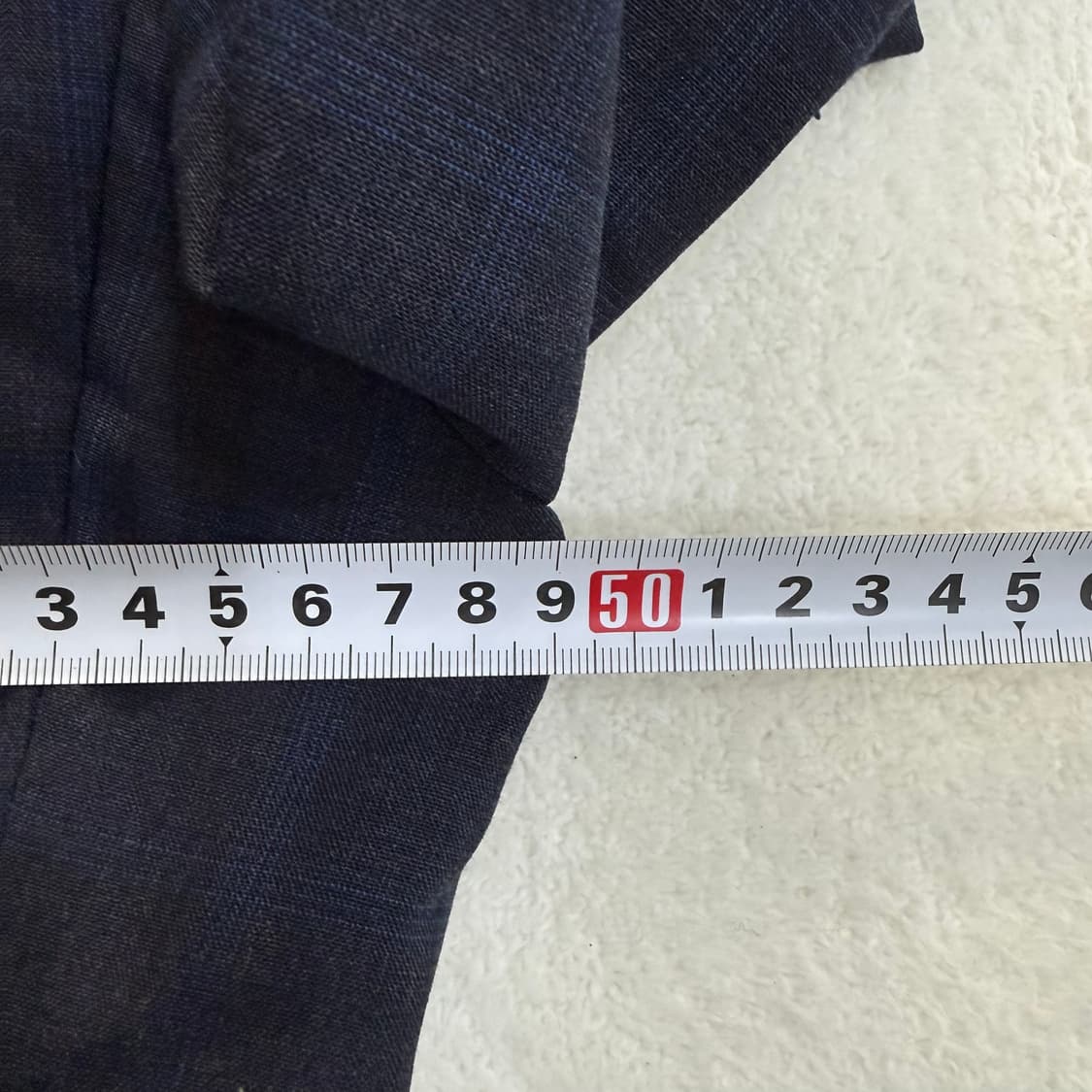 100 지오지아 체크 네이비 정장 셋업 0317T 상품이미지4