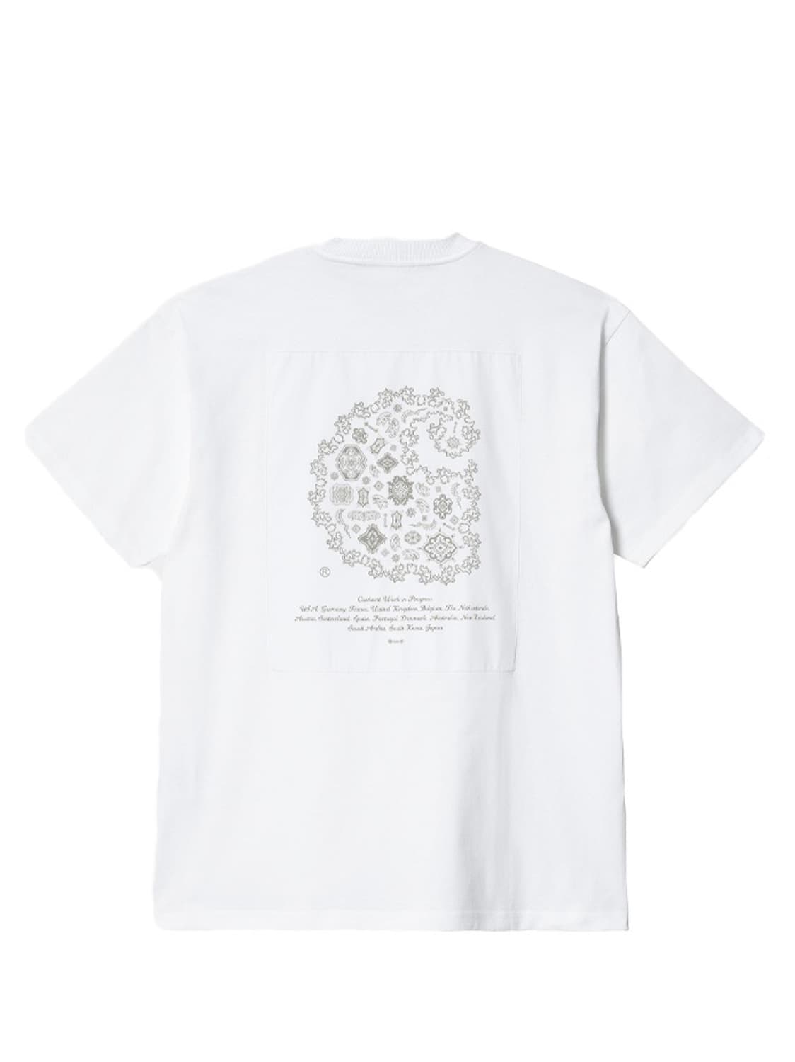 Carhartt Wip verse patch T-shirt White S 상품이미지1