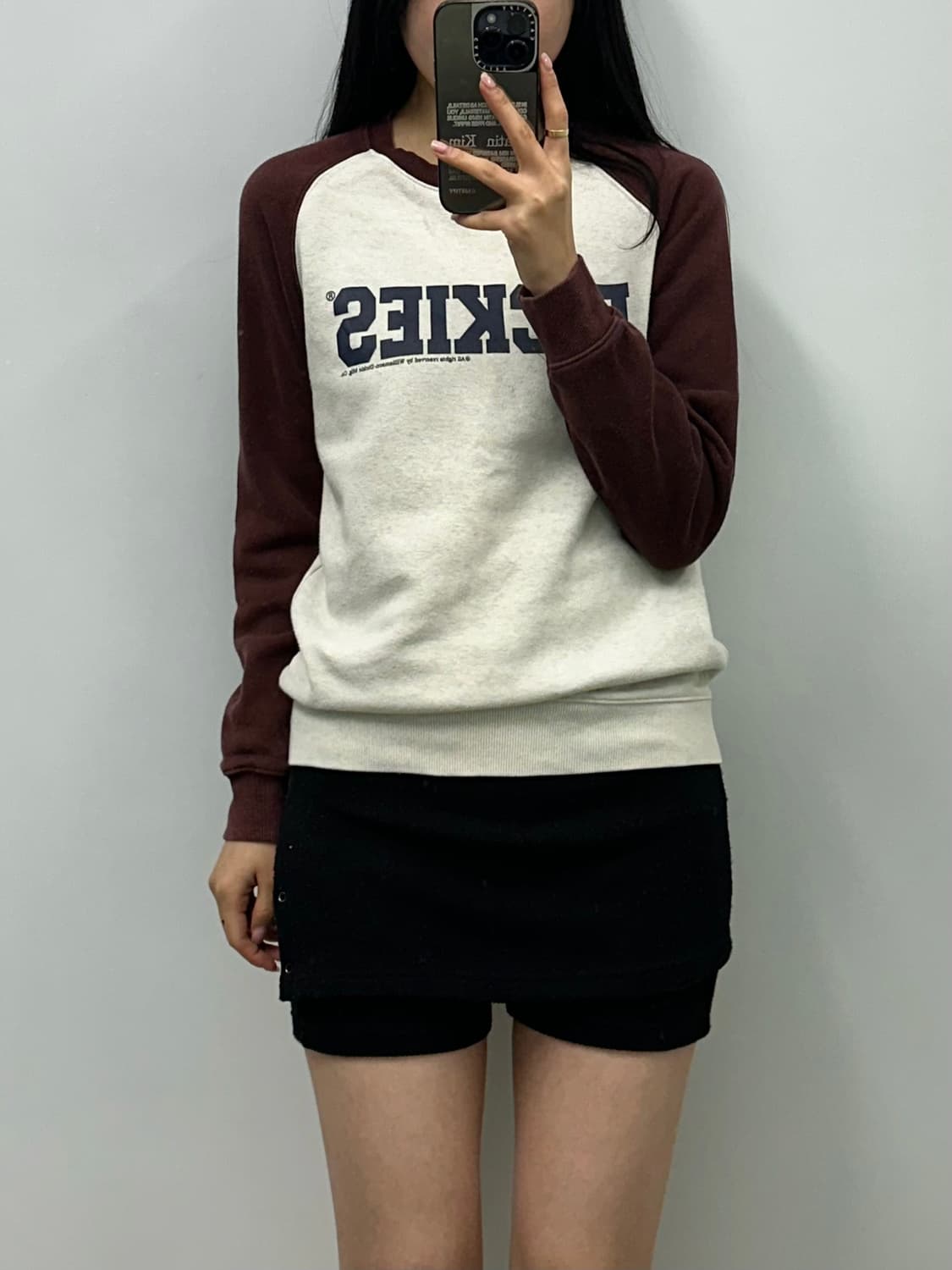 디키즈 나그랑 배색 맨투맨 상품이미지1