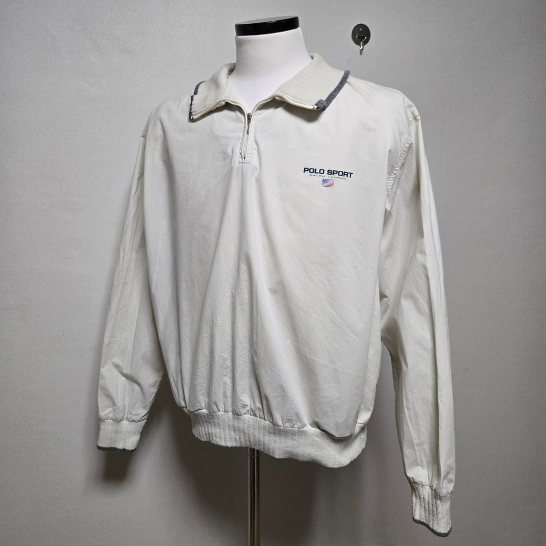 폴로스포츠 올드스쿨 반집업 웜업 / 남성 맨투맨/ 남성 웜업 상품이미지7