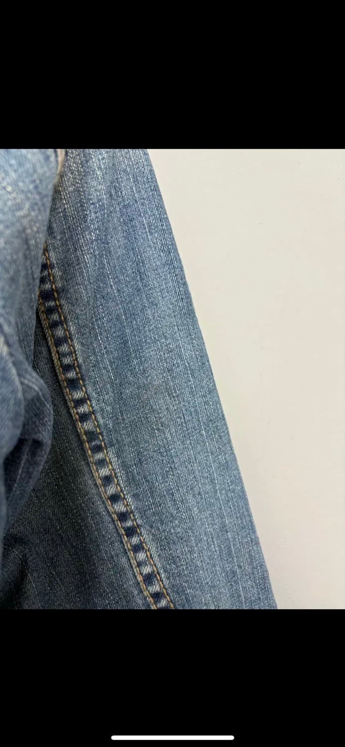 일본빈티지 포켓 버튼 데님 자켓 H1126 상품이미지7