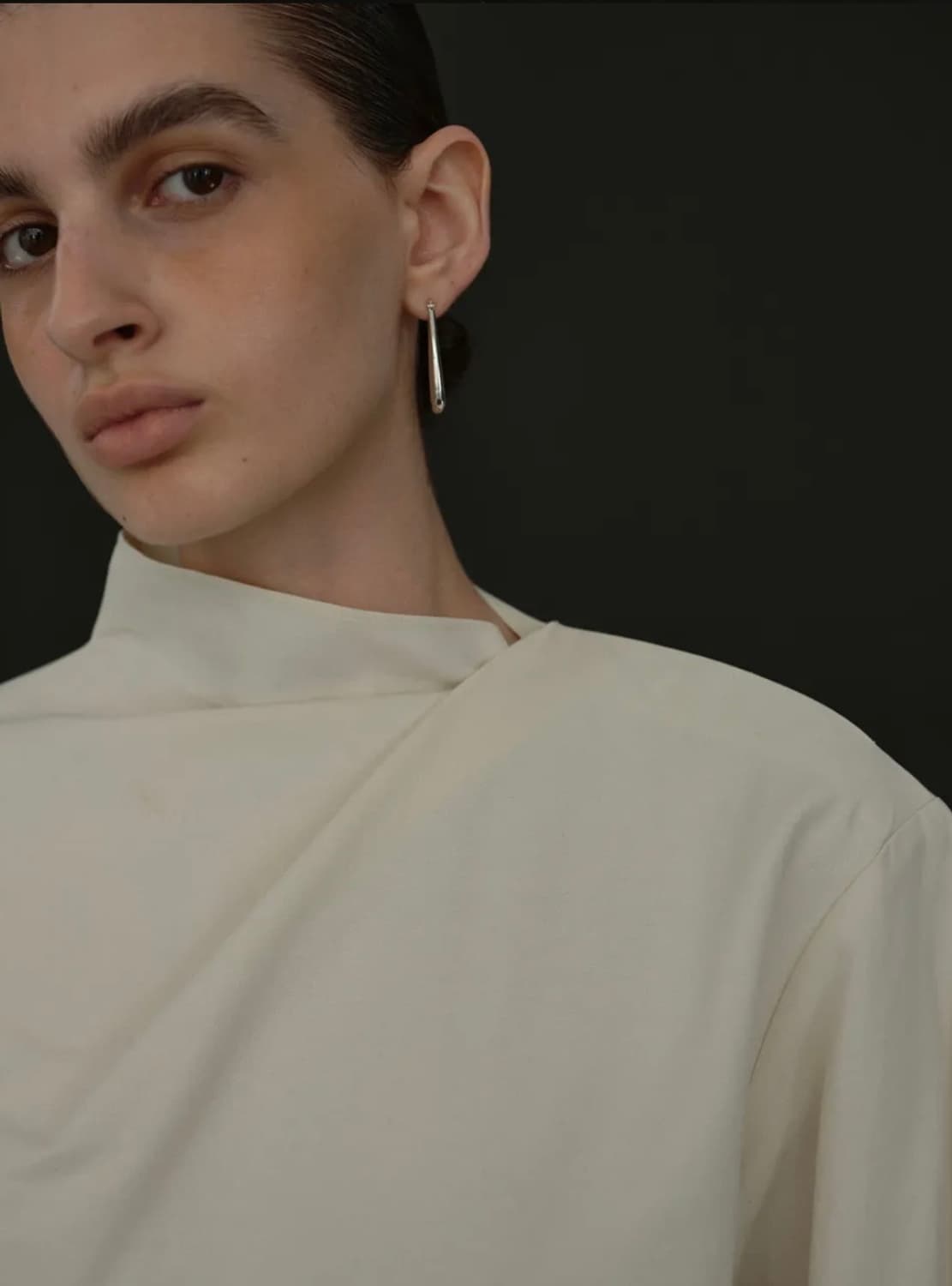 모이아 cowl blouse 상품이미지2