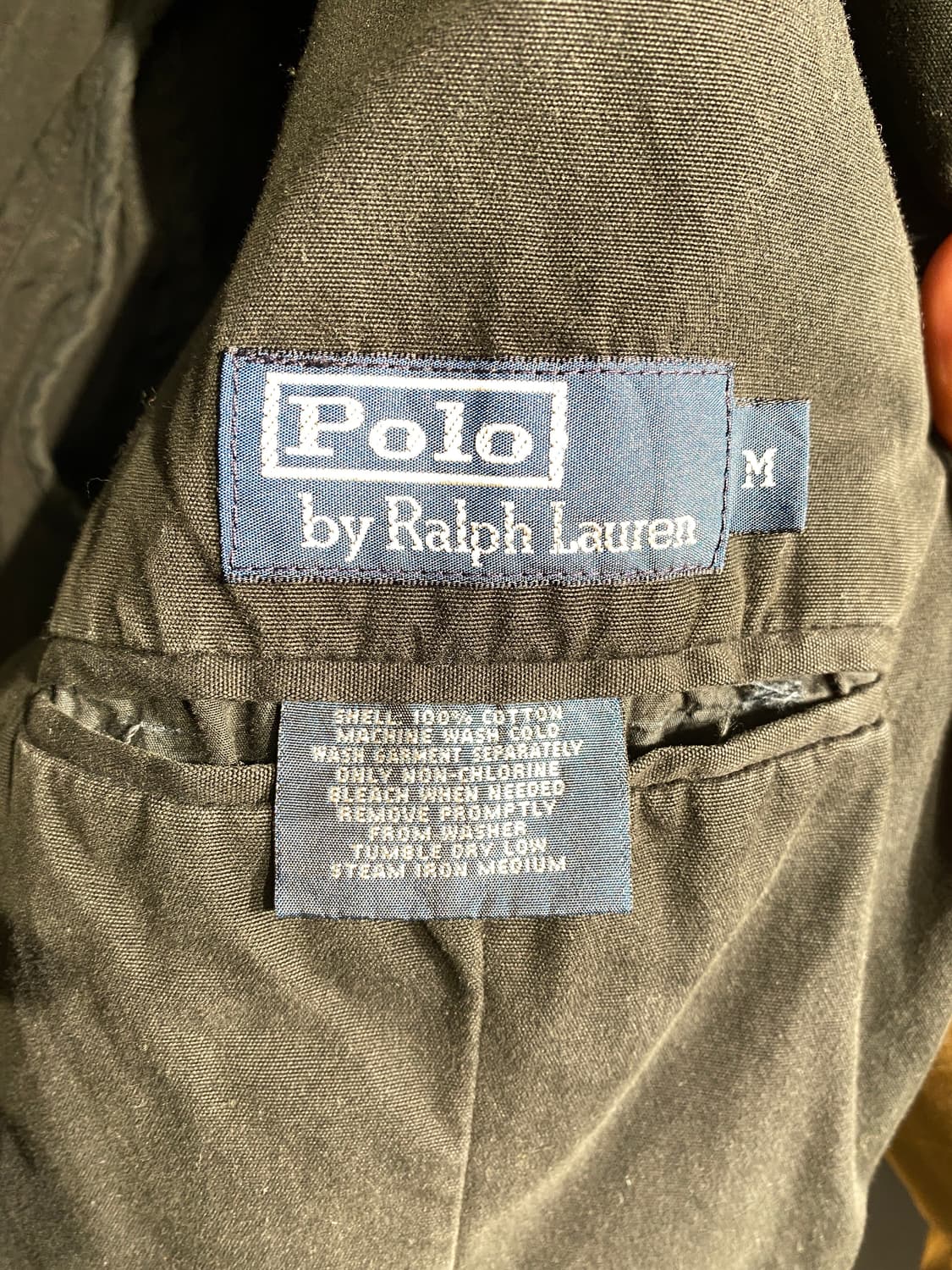 폴로 3버튼 코튼 자켓 상품이미지9