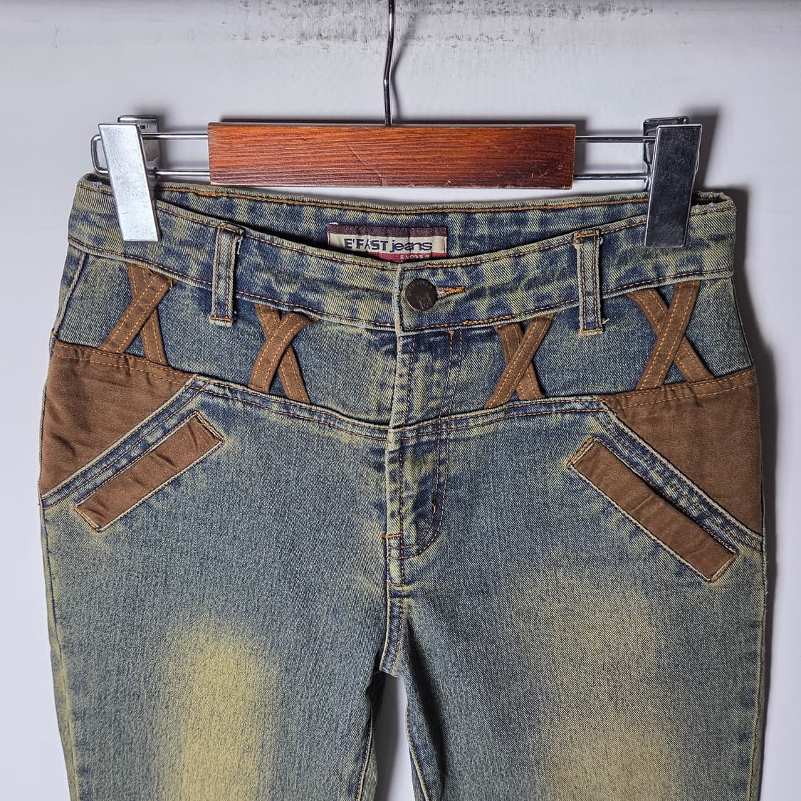 [JPN] 빈티지 y2k 부츠컷 워싱 데님팬츠 상품이미지3