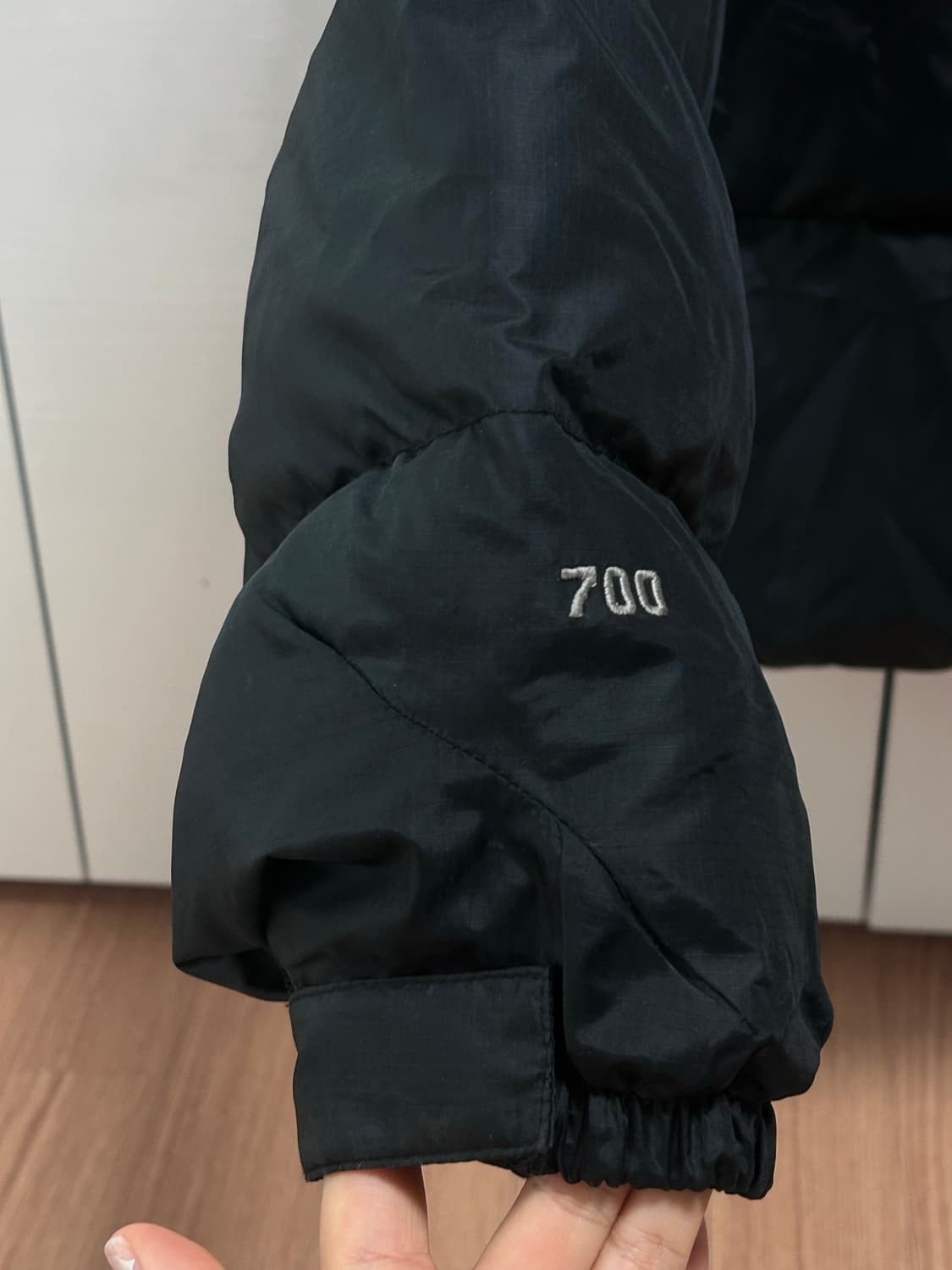 노스페이스 700 눕시 패딩 블랙 XL 상품이미지5