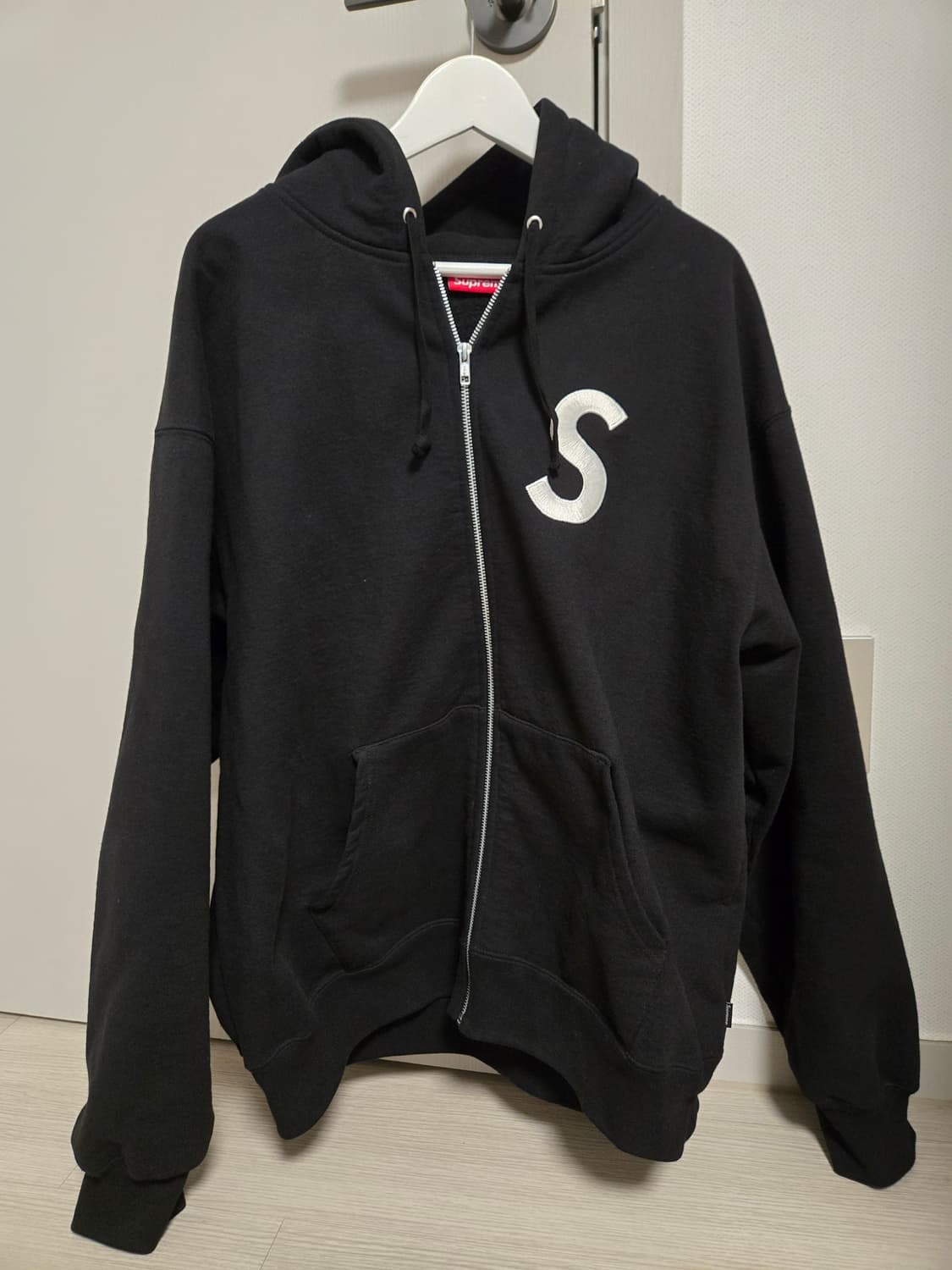 슈프림 s로고 후드집업 XL 상품이미지1