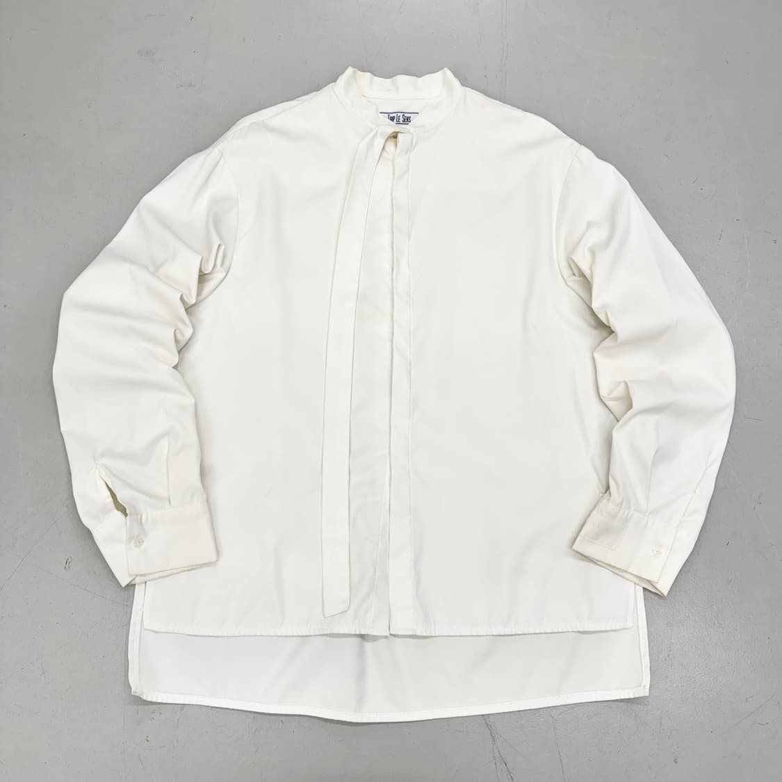 Trip le sens 미니멀 화이트 셔츠 상품이미지2