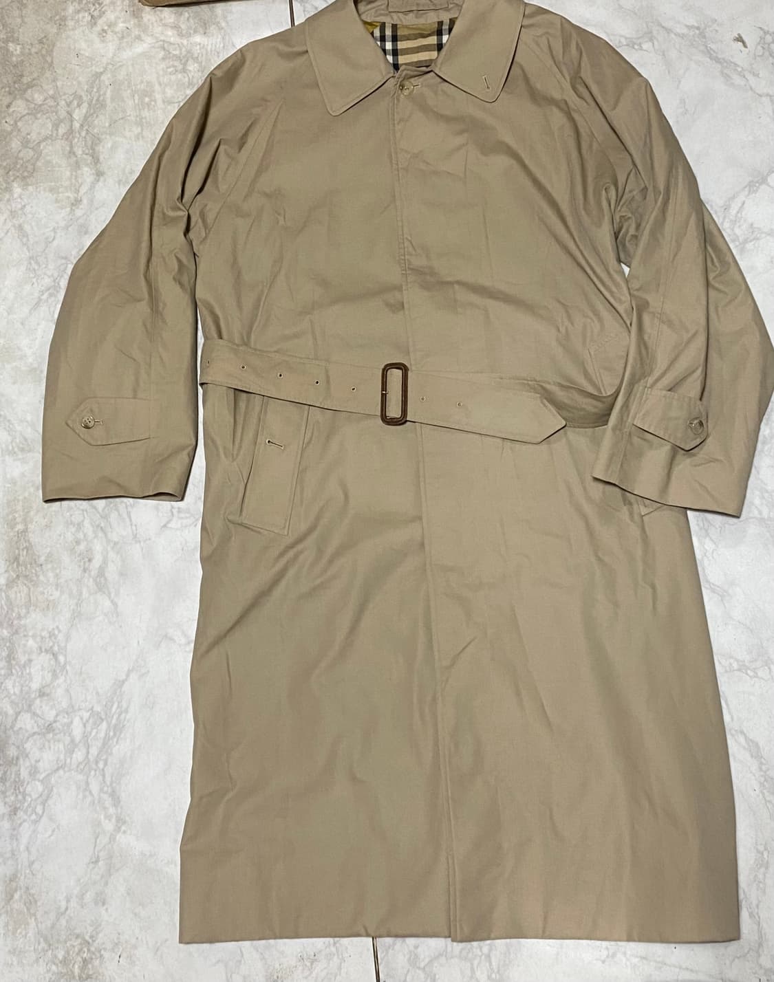 버버리 정품 벨트 코트 베이지 사이즈 100 상품이미지1