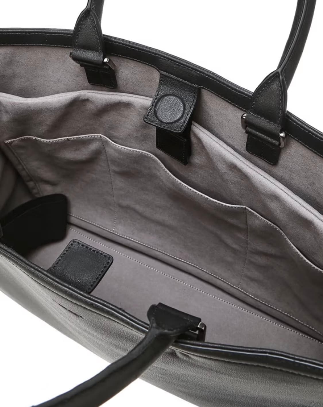 새상품풀박스)질스튜어트뉴욕 로건 레더 심플 토트백&크로스백 천연 소가죽 상품이미지5