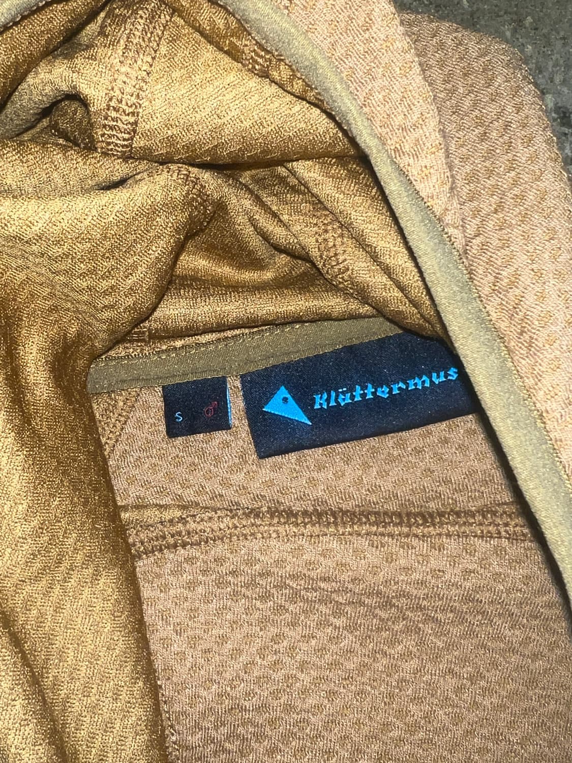 클라터뮤젠 유지 후드티 맨 S 상품이미지2