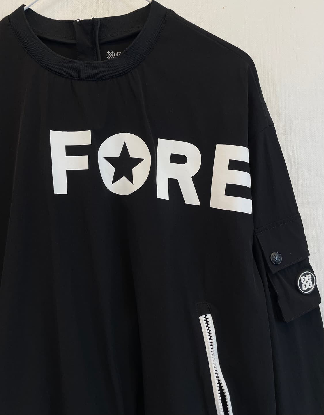 G/FORE 지포어 골프웨어상의 바람막이 블랙 L:) 아노락 윈드브레이커 상품이미지2