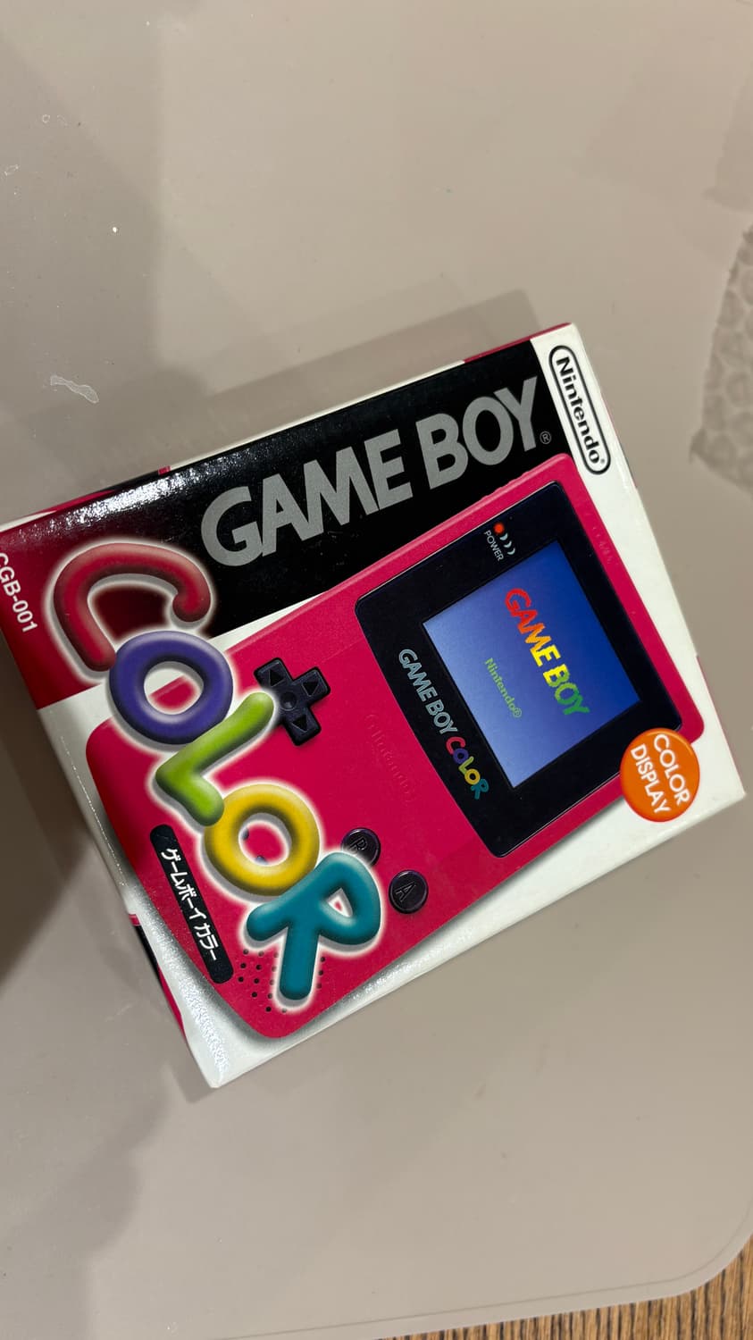 신품급) 닌텐도 게임보이 컬러 CGB(gbc) 풀박스 상품이미지2
