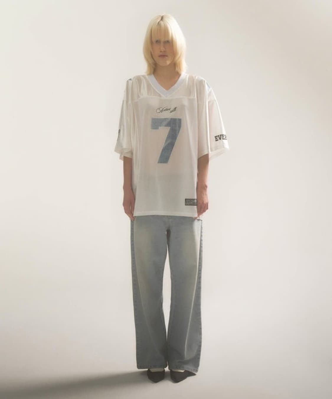 2000 아카이브스 데님 풋볼 티 상품이미지2