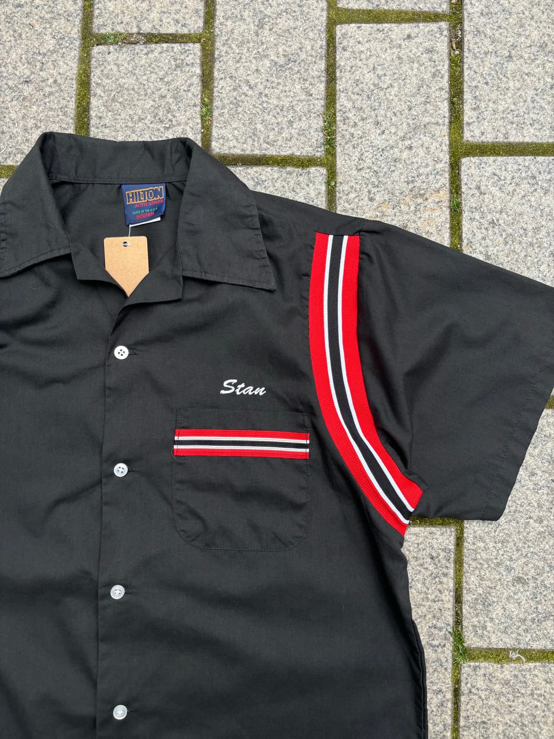 90s Usa made Hilton 볼링셔츠 상품이미지4