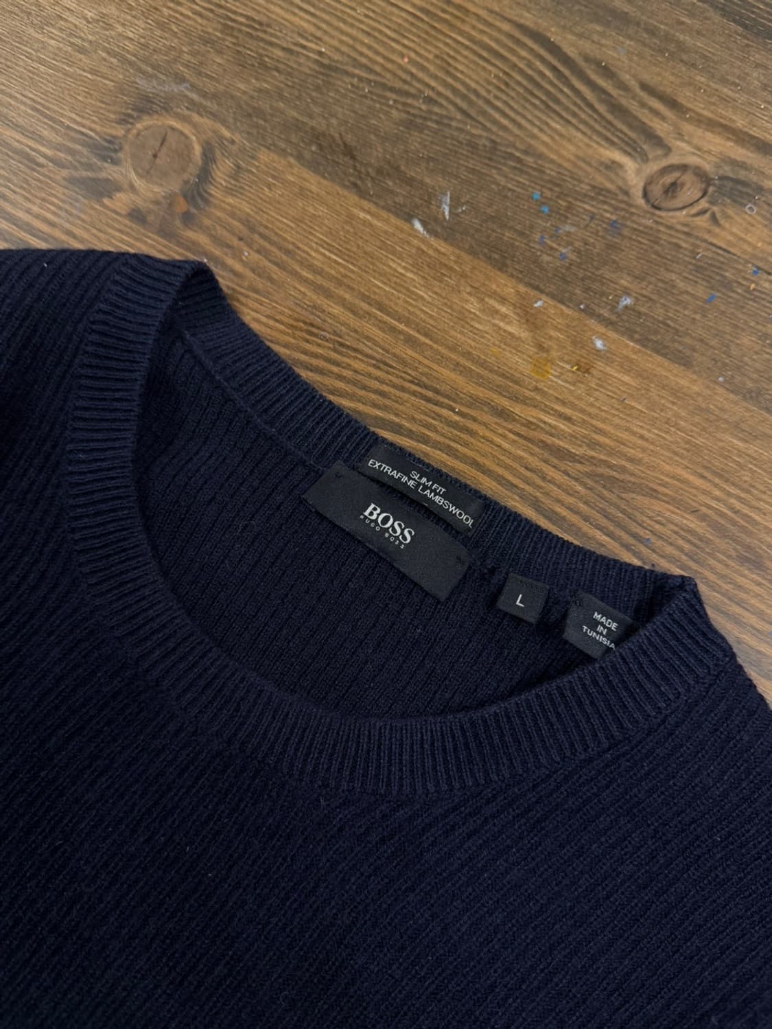 휴고보스 블랙라벨 니트 남성100 상품이미지6