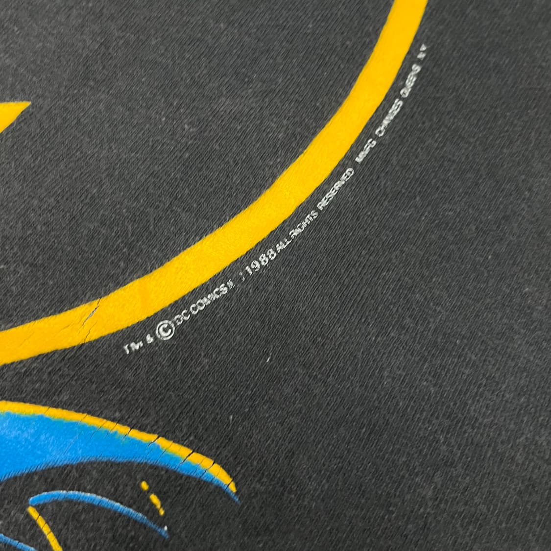 80s 배트맨 프린팅 티셔츠 (105) 상품이미지3