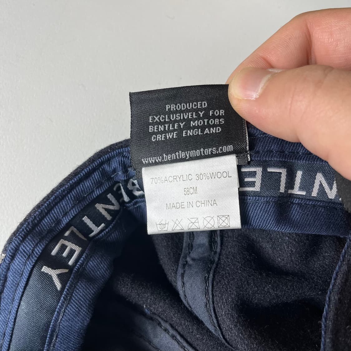 [Bentley] 벤틀리 울 볼캡 상품이미지6