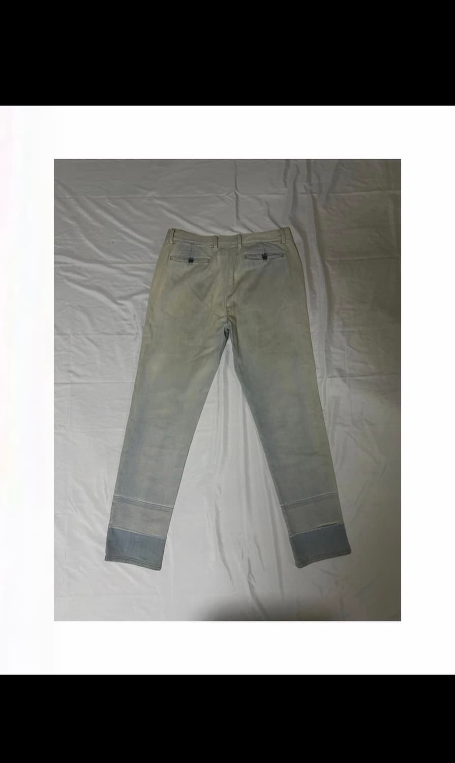 Maison Margiela Contrasting Hem Jeans 50 상품이미지2