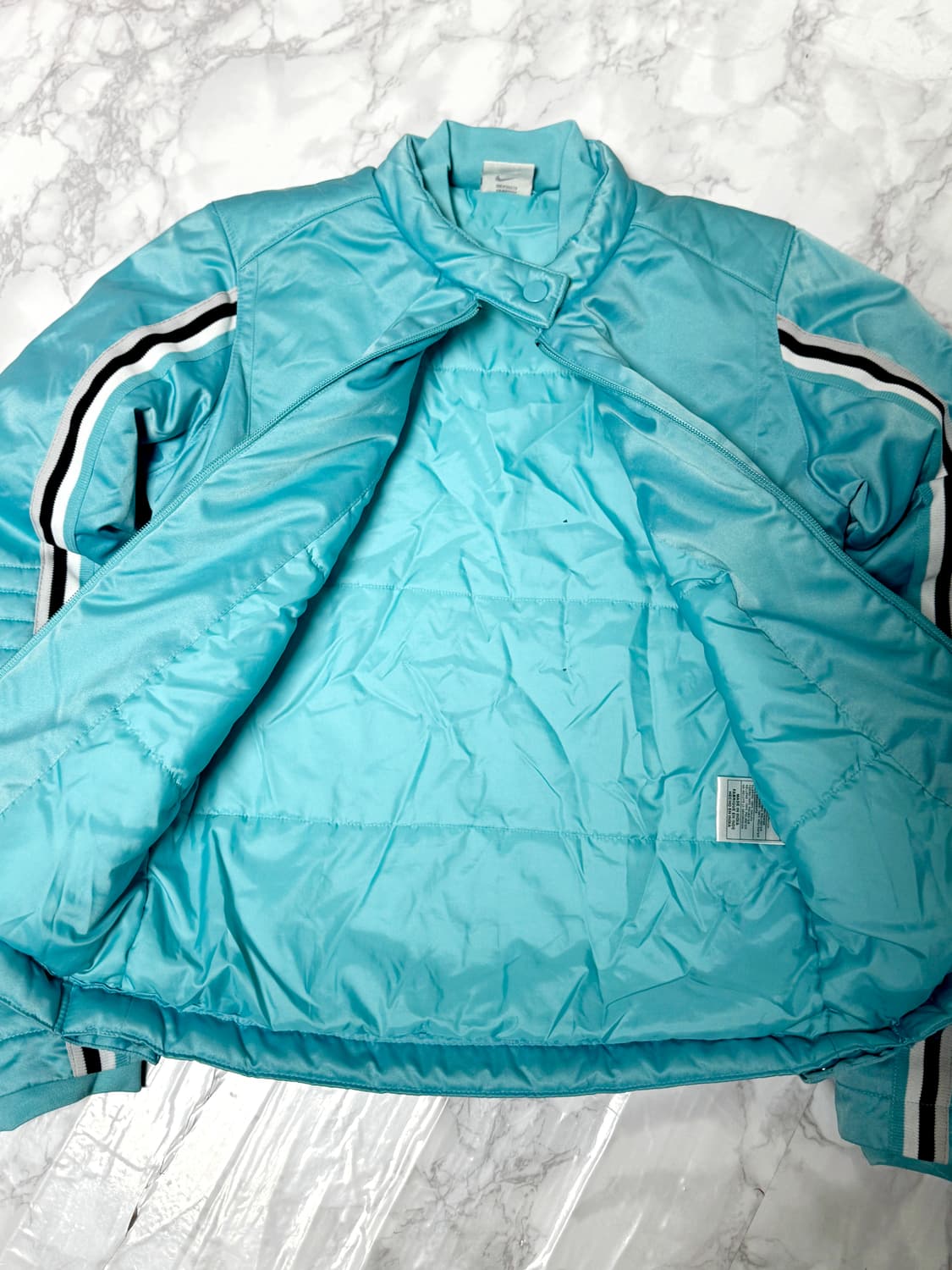 나이키 민트 y2k 올드스쿨 사이드라인 점퍼 자켓 상품이미지5