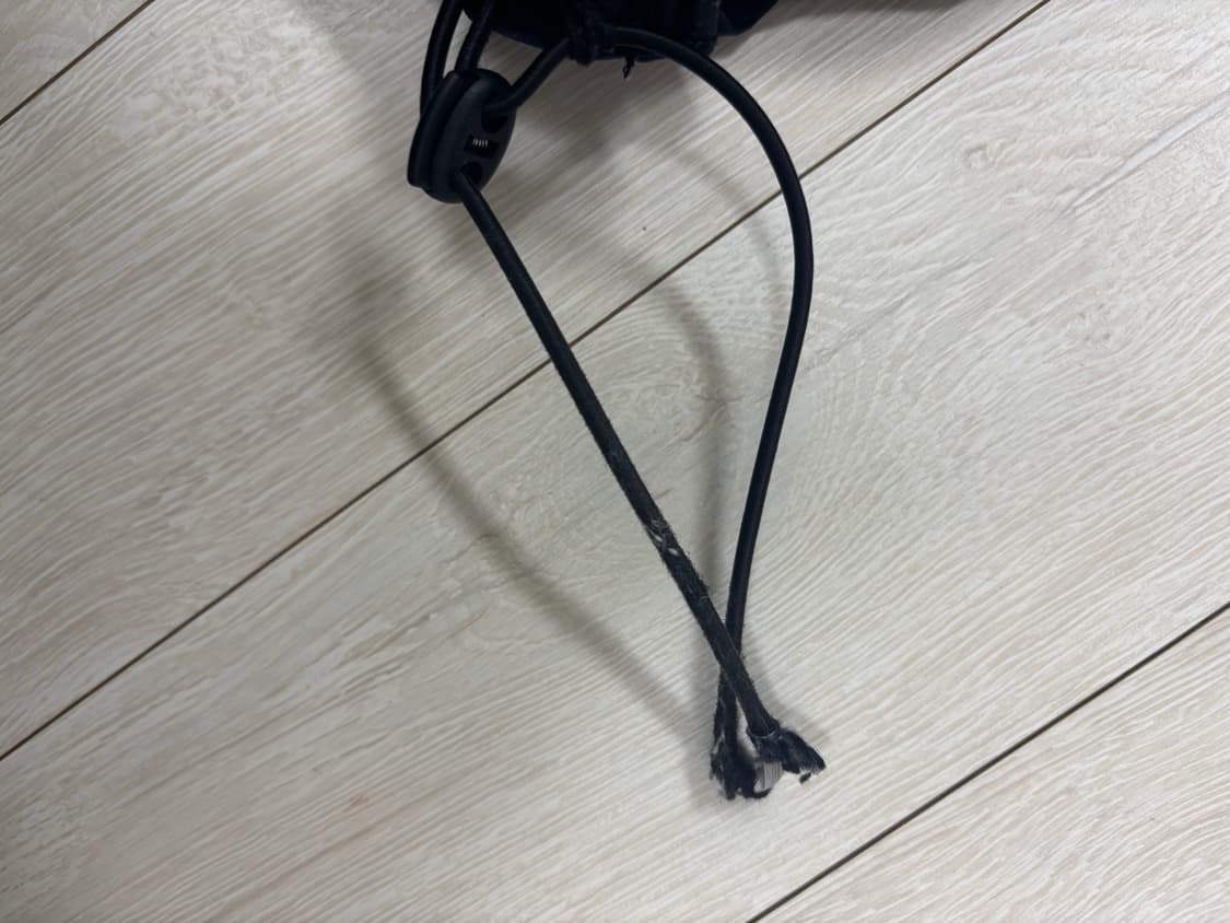 PARACHUTE CARGO PANTS BLACK 애즈이프캘리 상품이미지2