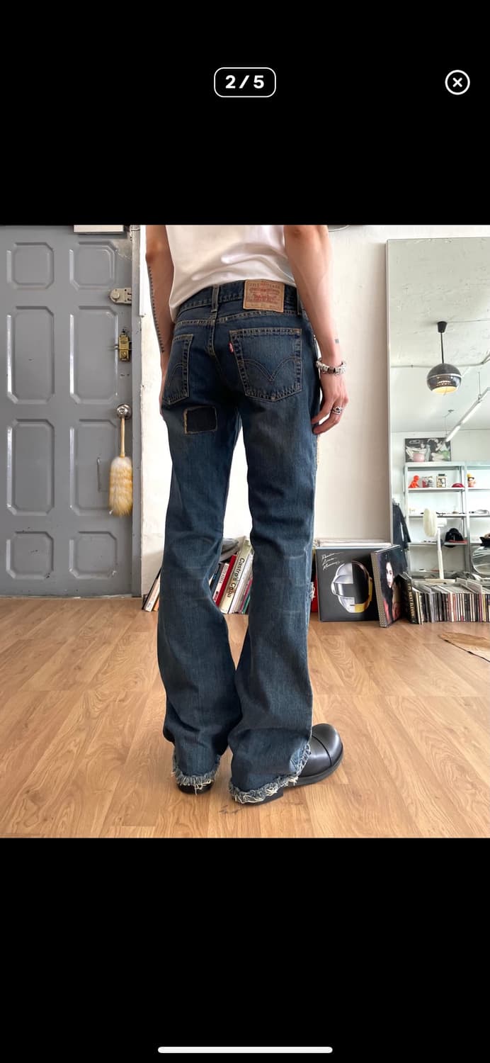 [28] EU Levis 리바이스 플레어 데님 팬츠 상품이미지2