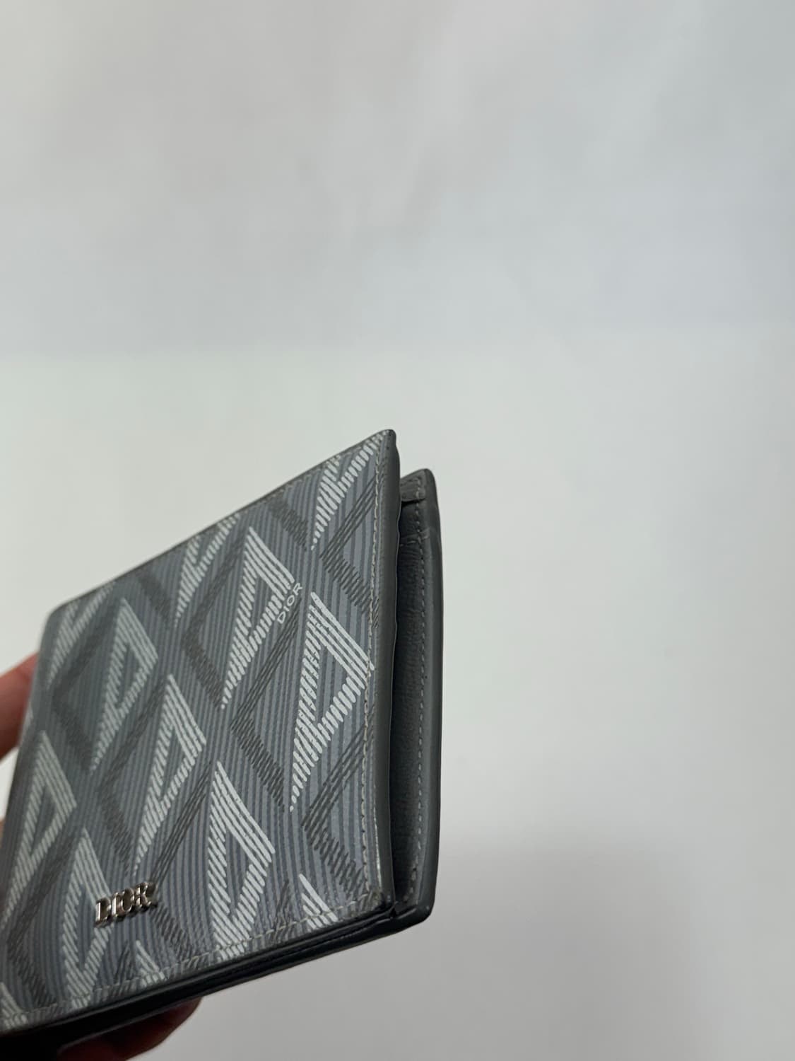 디올 CD 다이아몬드 캔버스 반지갑 상품이미지3