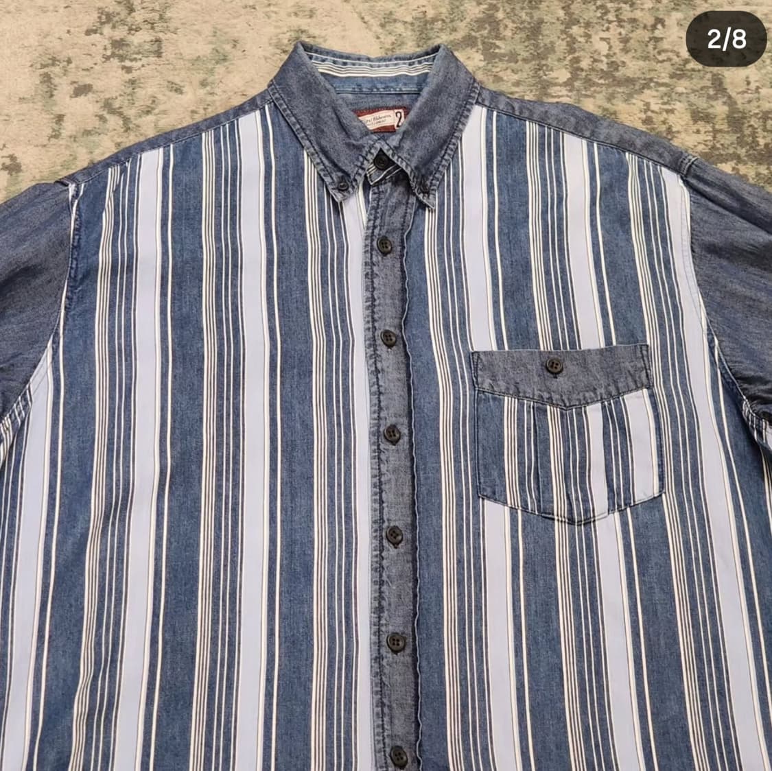 나이젤 카본 유니크 데님셔츠 상품이미지2