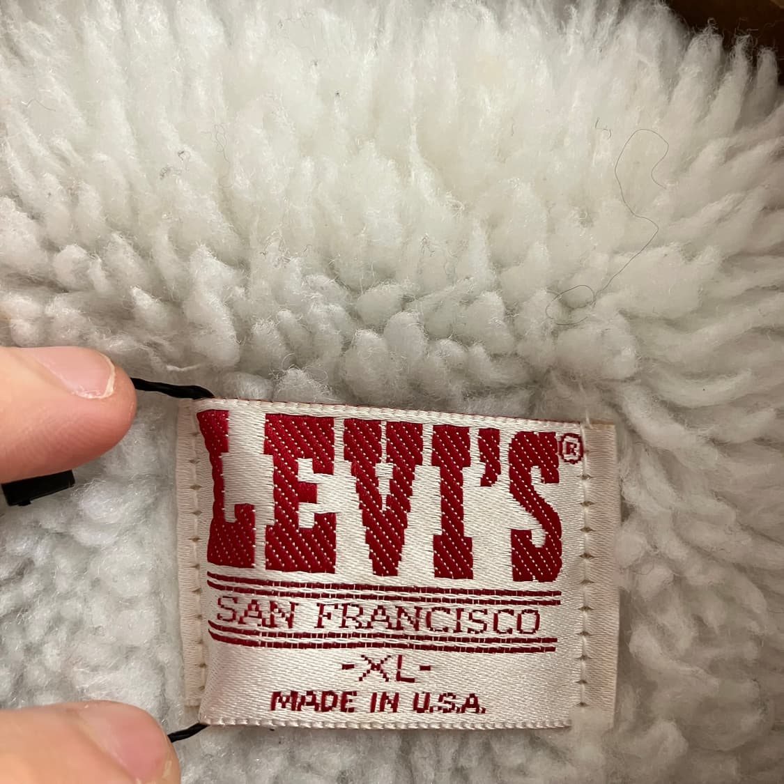 N177 80s 리바이스 쉐르파 데님 청자켓 상품이미지3