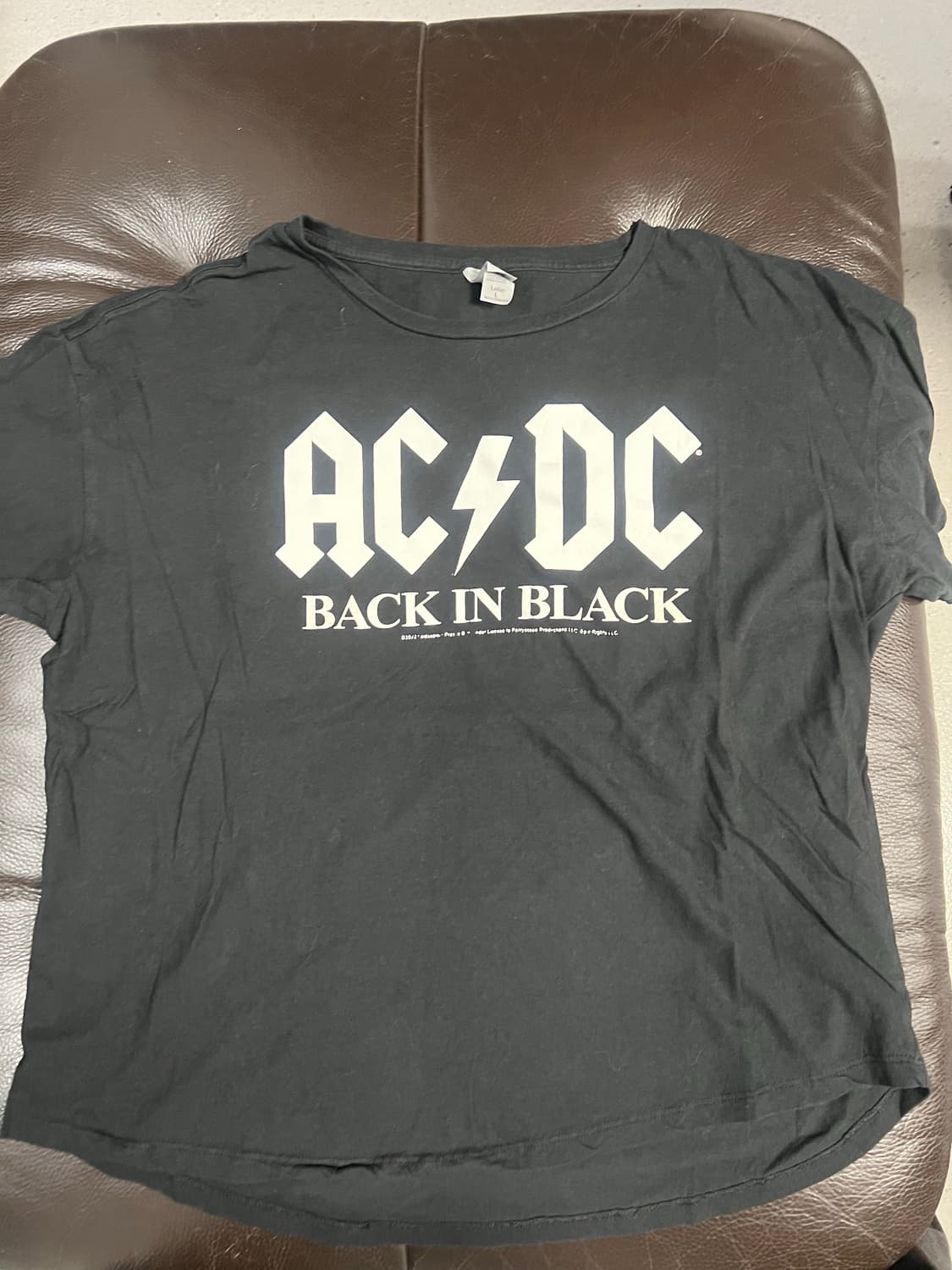 밴드 ac/dc 투어반팔 상품이미지1