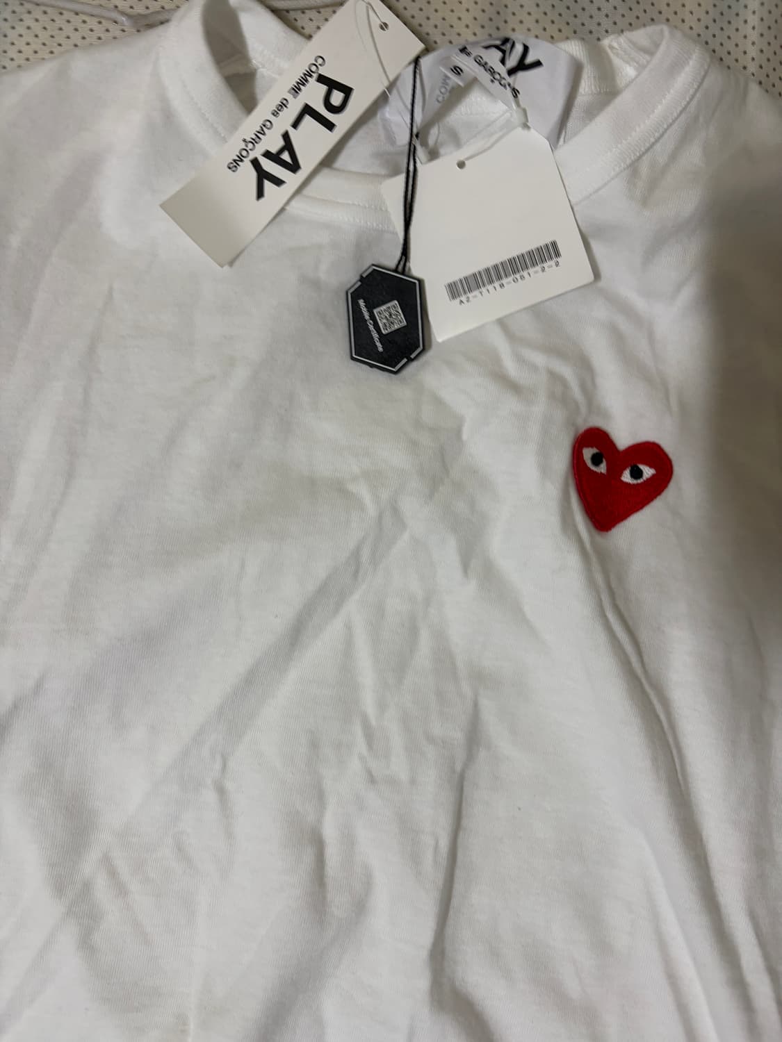 꼼데가르송 롱 슬리브 새 상품 상품이미지2