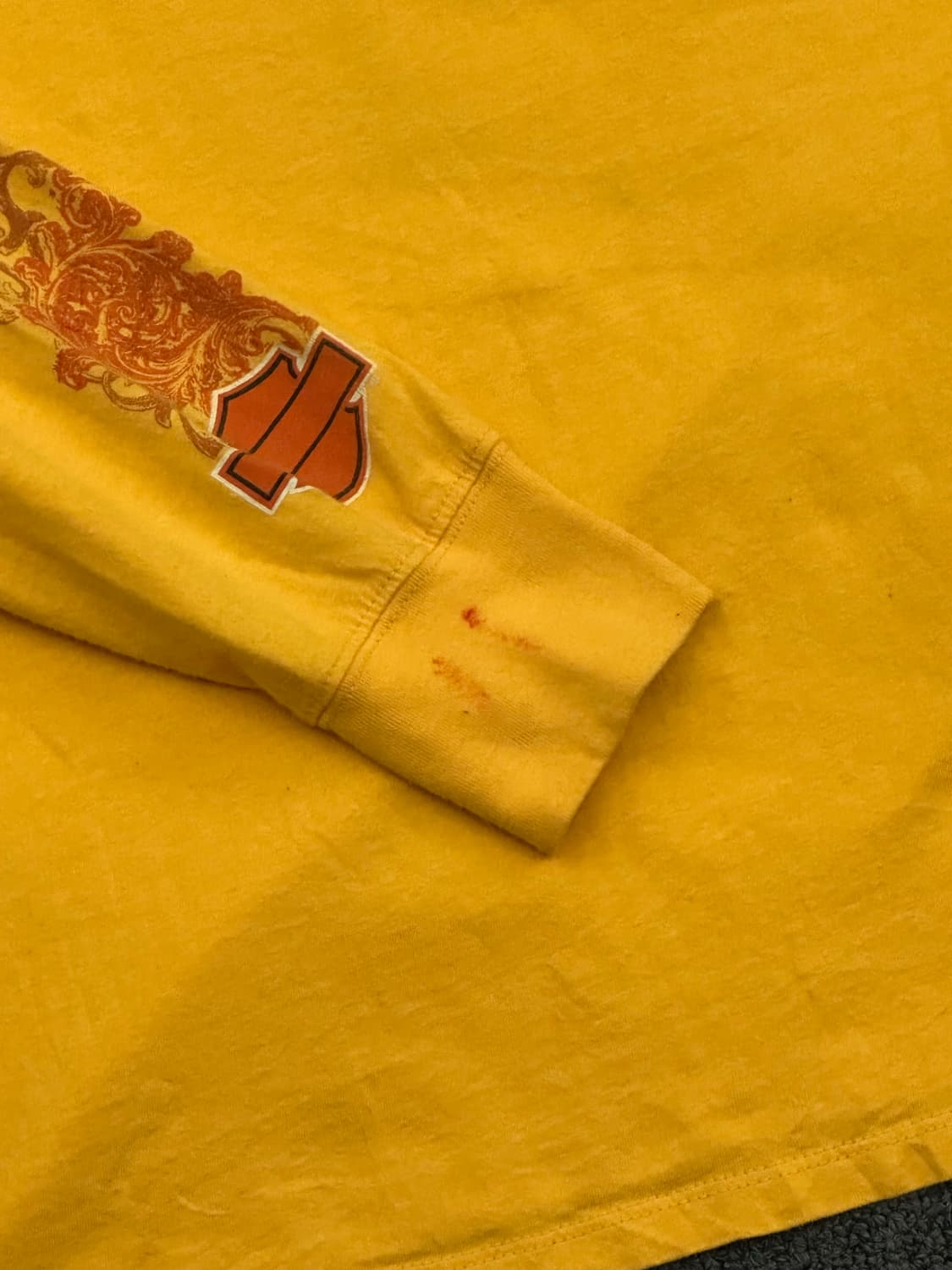 XL)할리데이비슨 빈티지 프린팅 여성 롱슬리브 상품이미지6