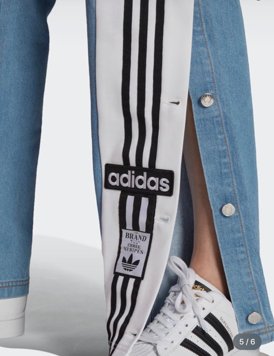  아디다스 아디브레이크 연청 팬츠 XS 상품이미지3