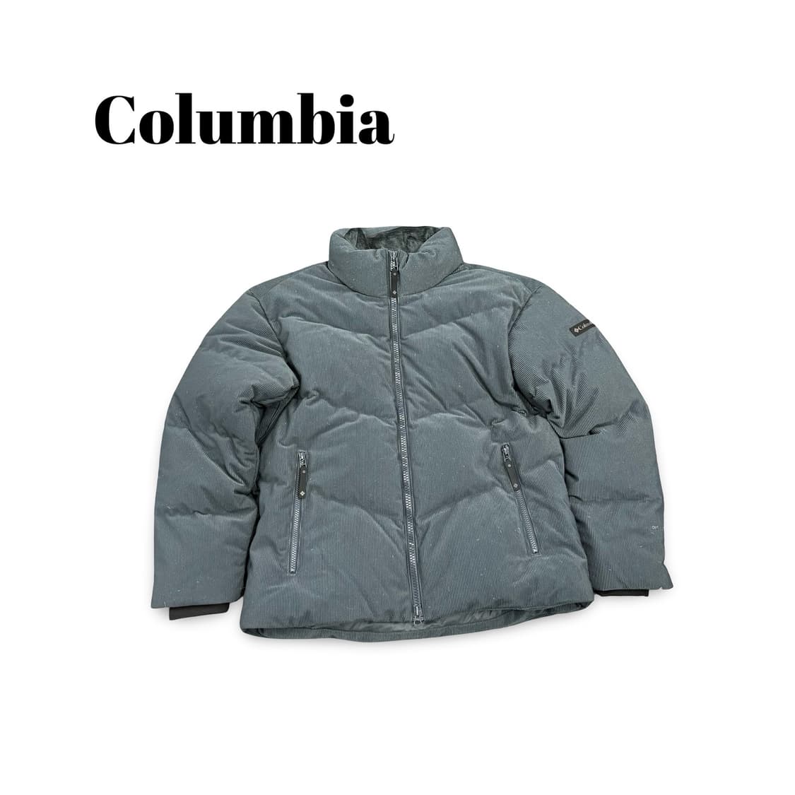 (100)콜롬비아코듀로이패딩 상품이미지1