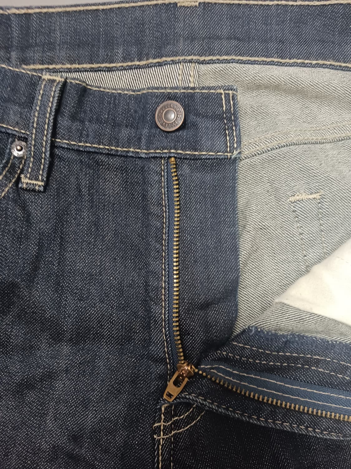 [32] 리바이스 511 진청 생지 슬림진 청바지 상품이미지6