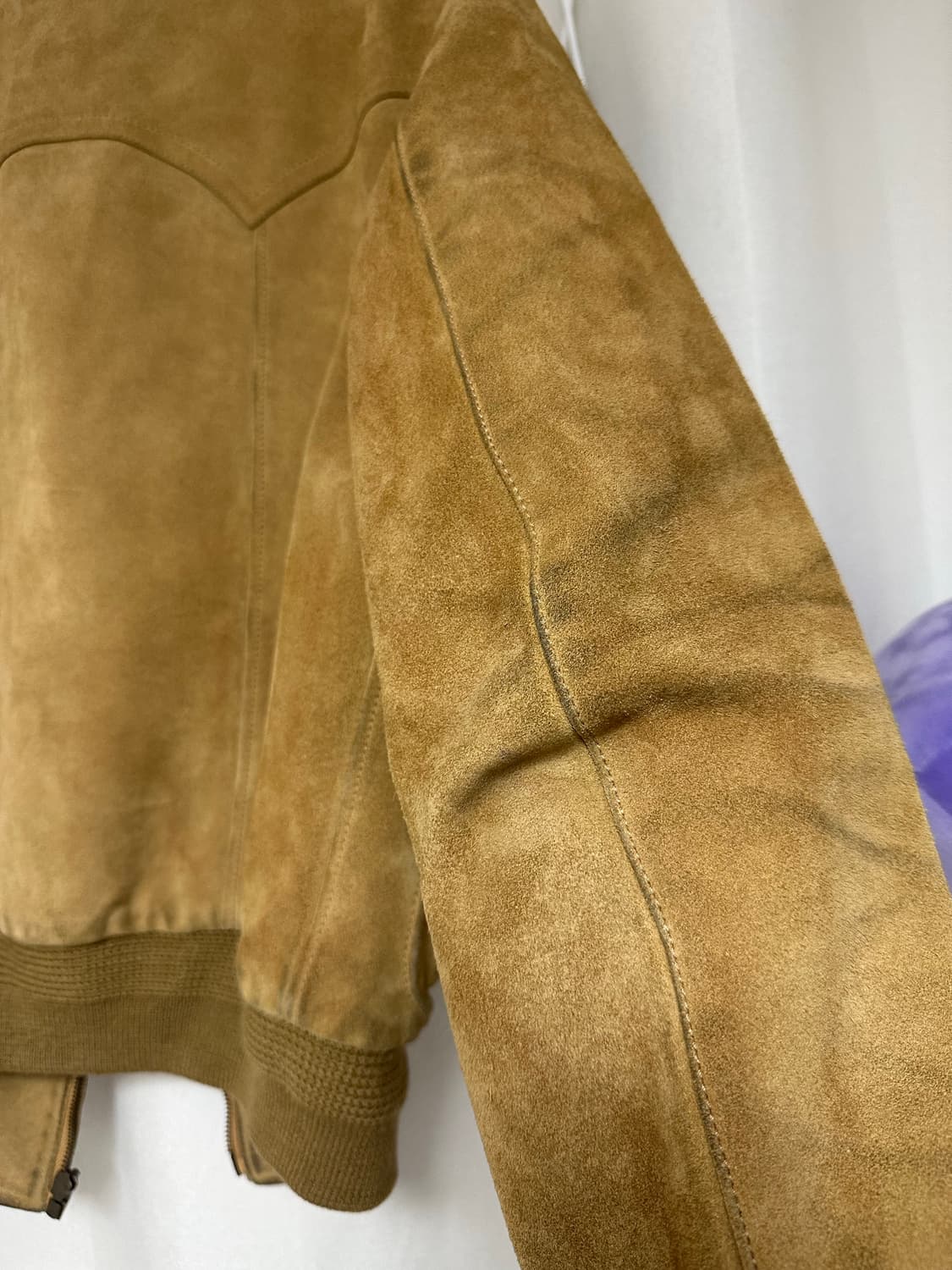 생로랑 웨스턴 스웨이드 블루종 상품이미지7