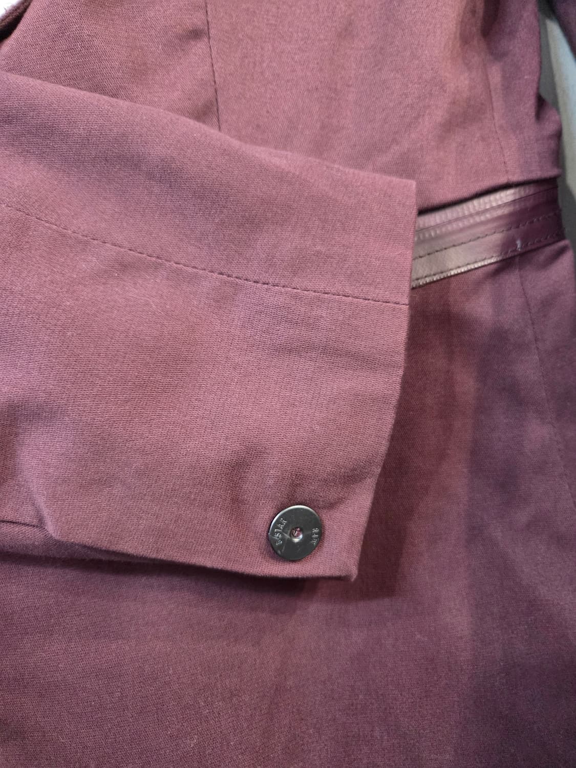 G스타 RAW 여성 버건디 자켓(36) 상품이미지4