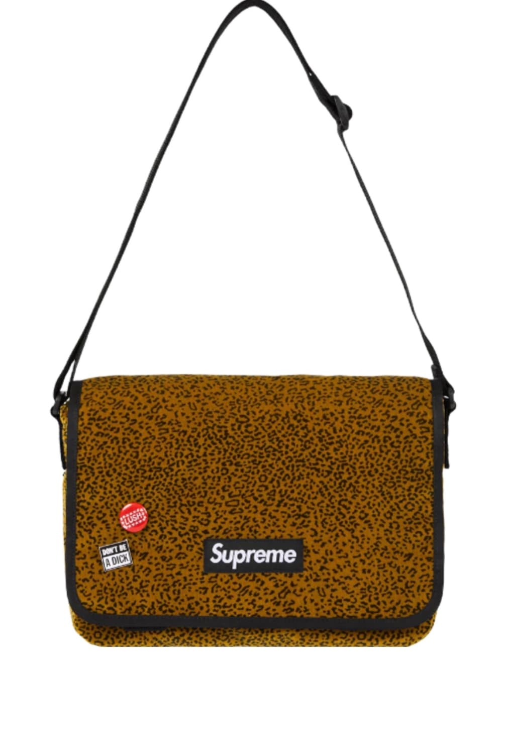 슈프림 벨벳 메신저백 크로스백 탄 레오파드 상품이미지1