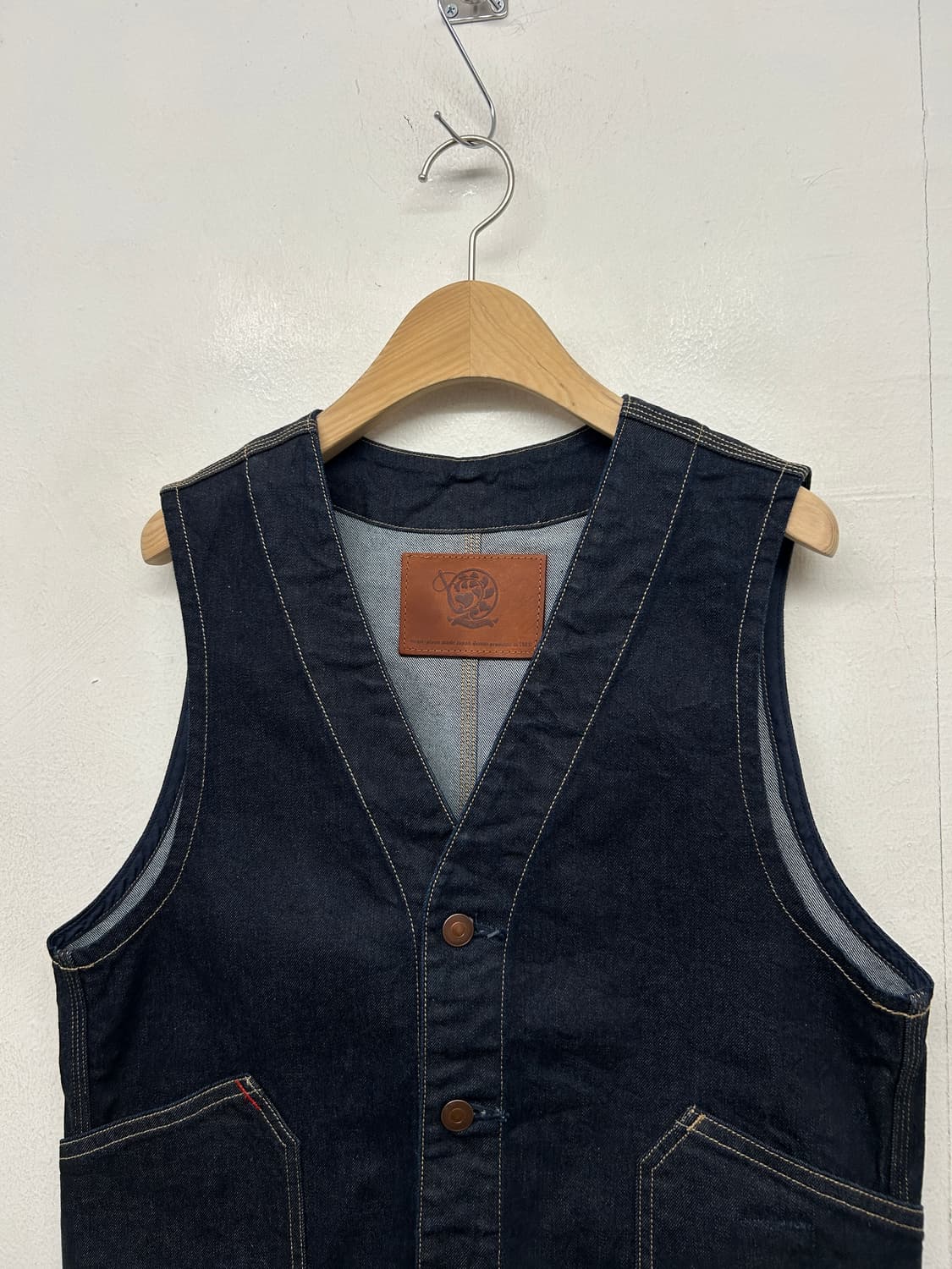 Heart Plane 데님 워크 베스트 상품이미지2